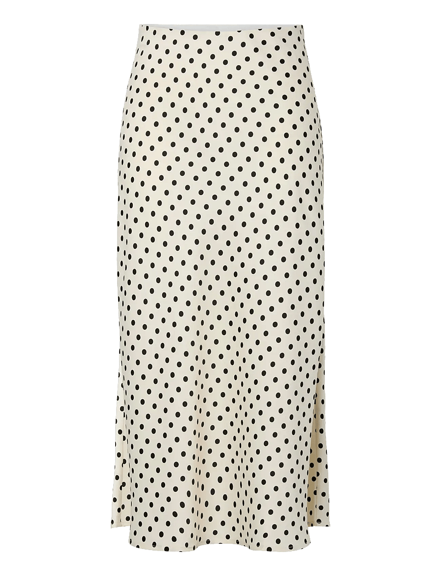 YAS - YASPELLA HW MIDI SKIRT S. NOOS - jupes en satin - birch - 1
