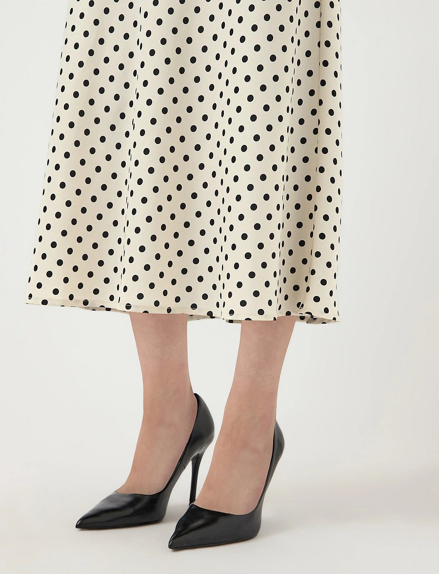 YAS - YASPELLA HW MIDI SKIRT S. NOOS - jupes en satin - birch - 5