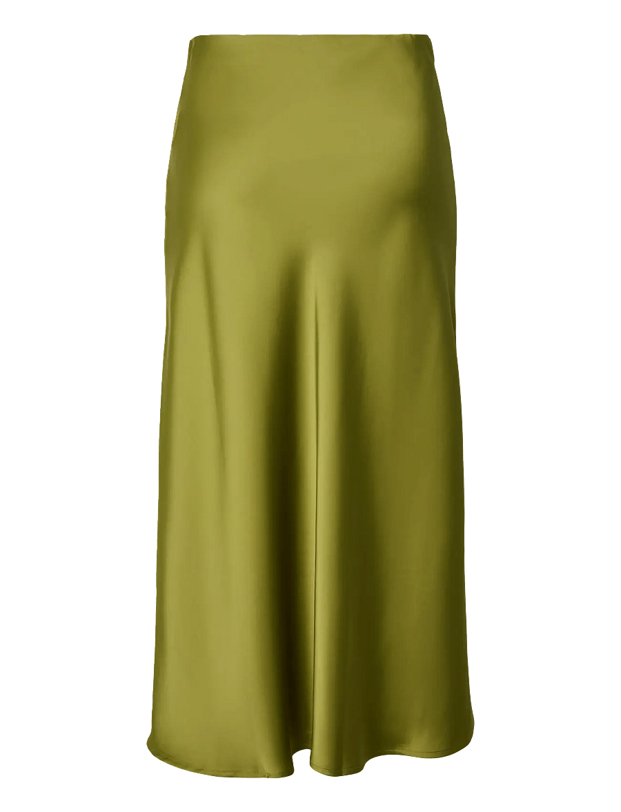 YAS - YASPELLA HW MIDI SKIRT S. NOOS - satinnederdele - cardamom seed - 2