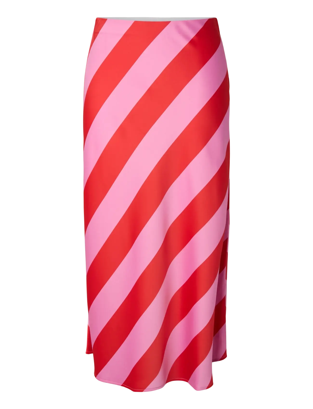 YAS YASPELLA HW MIDI SKIRT S. NOOS - Transitional Layering - CYCLAMEN / red