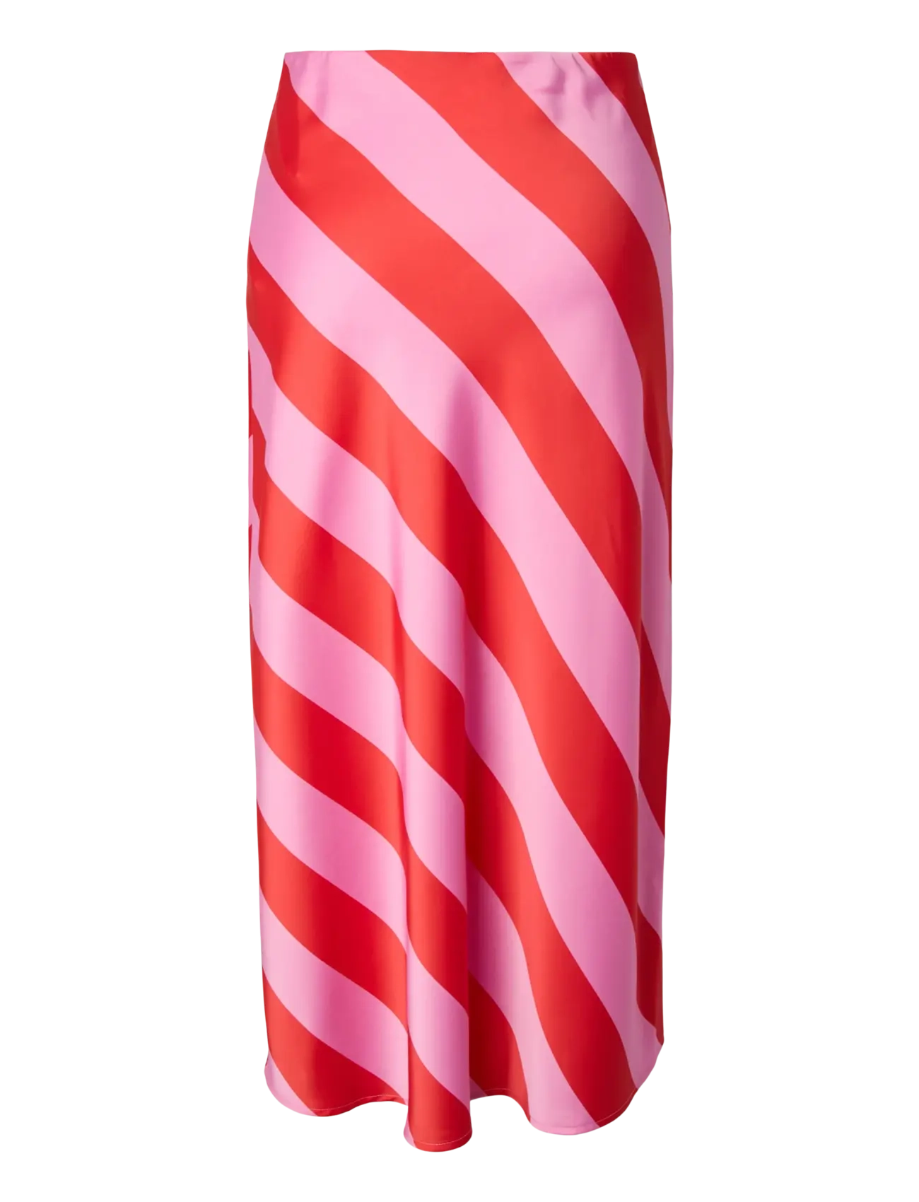 YAS - YASPELLA HW MIDI SKIRT S. NOOS - satínpils - cyclamen - 2