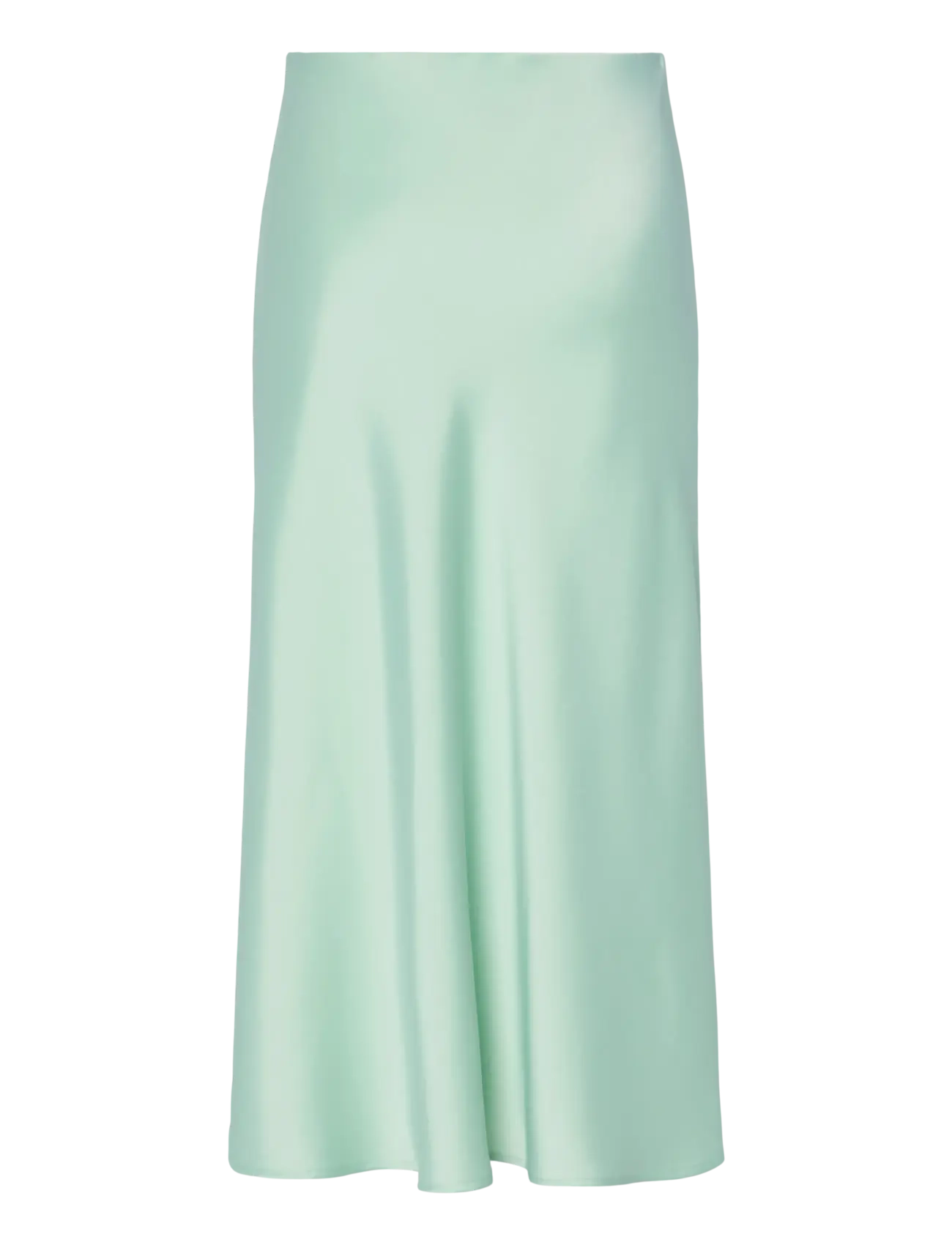 YAS - YASPELLA HW MIDI SKIRT S. NOOS - satinnederdele - lichen - 2