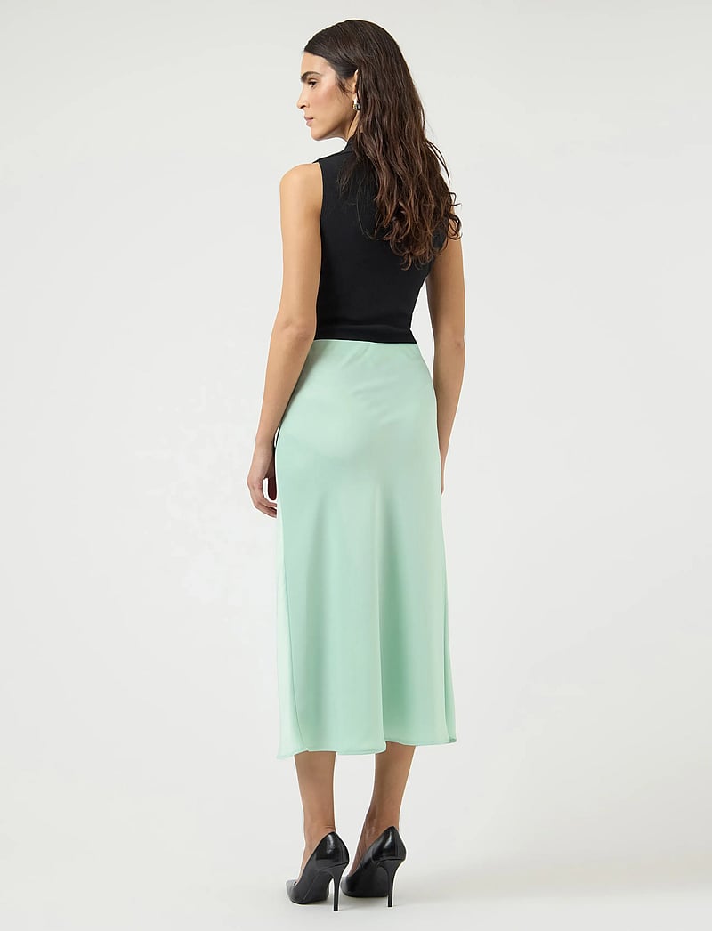 YAS - YASPELLA HW MIDI SKIRT S. NOOS - satinröcke - lichen - 3