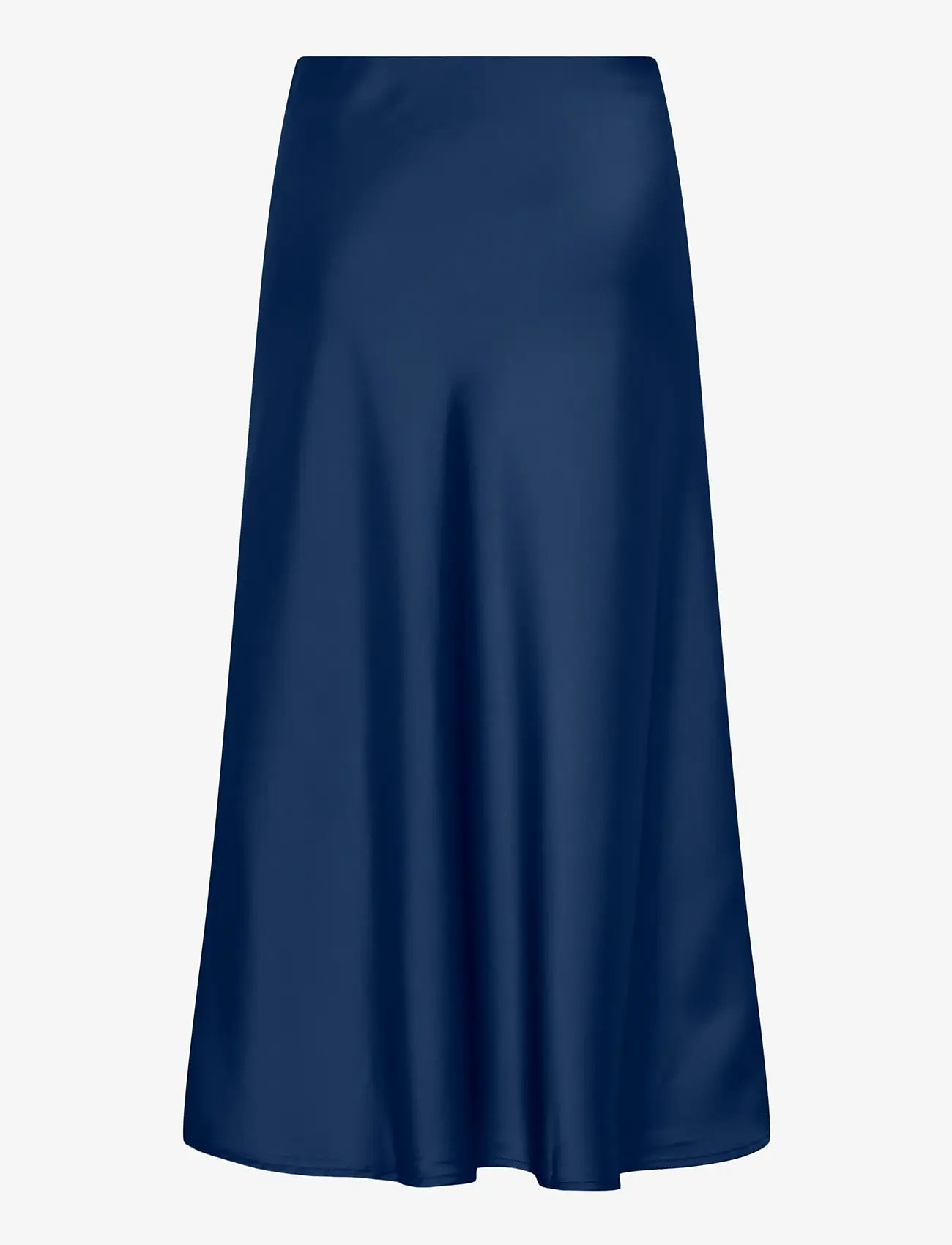 YAS - YASPELLA HW MIDI SKIRT S. NOOS - satinkjolar - navy peony - 2