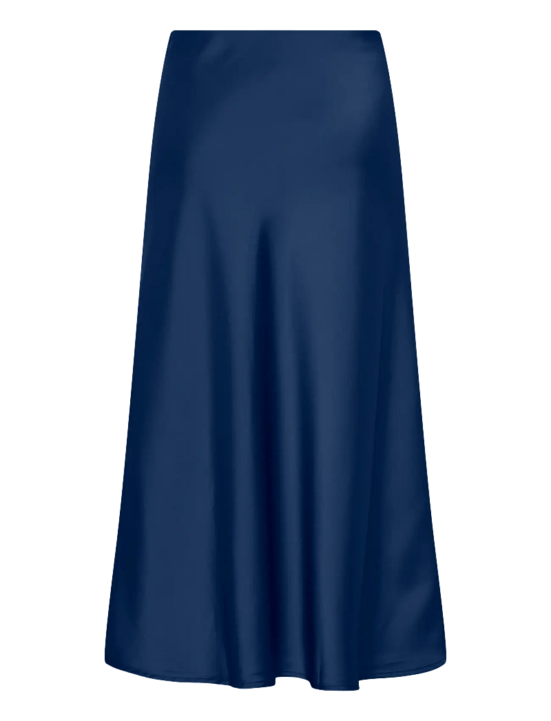 YAS - YASPELLA HW MIDI SKIRT S. NOOS - satinkjolar - navy peony - 2