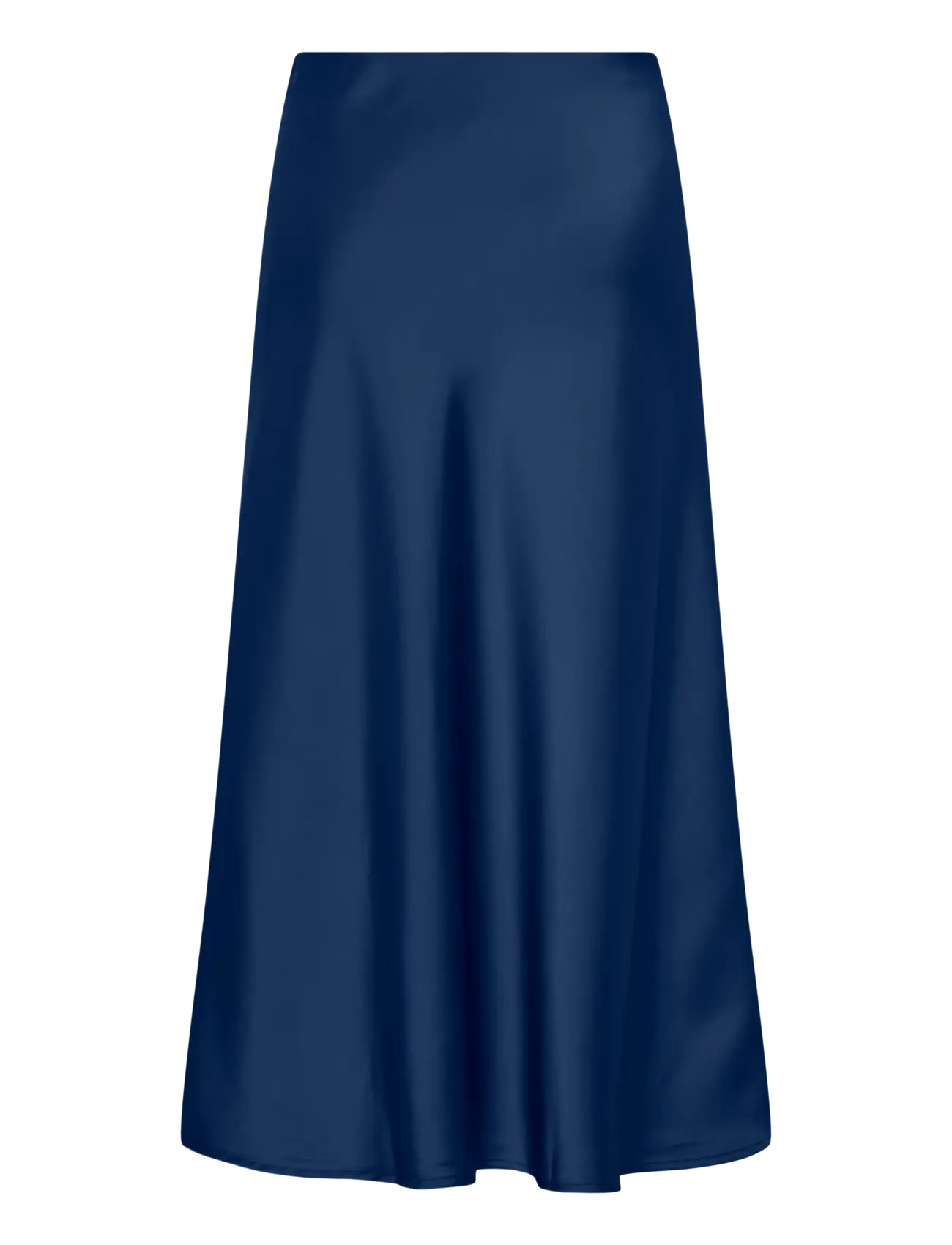 YAS - YASPELLA HW MIDI SKIRT S. NOOS - satinnederdele - navy peony - 2