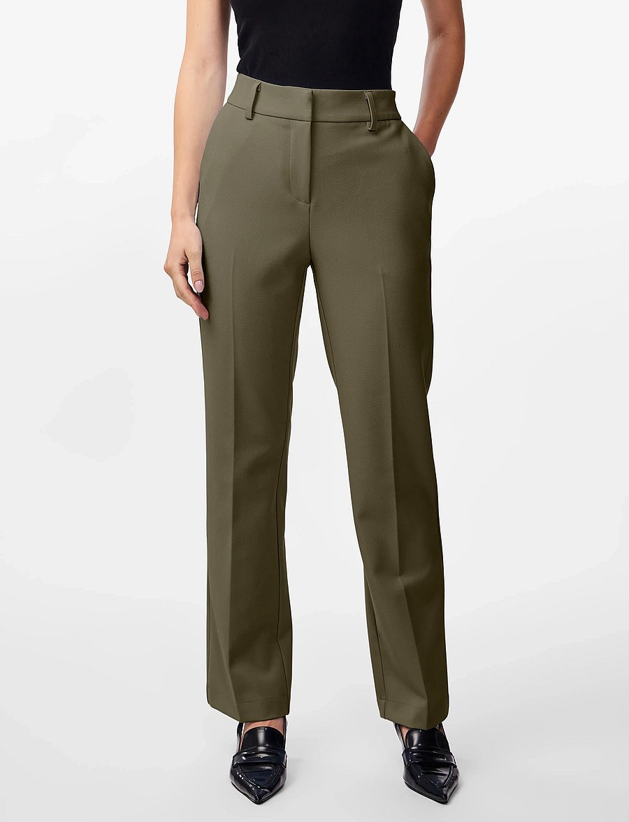 YAS - YASLIKKA HW PANTS S. NOOS - puvunhousut - capers - 0