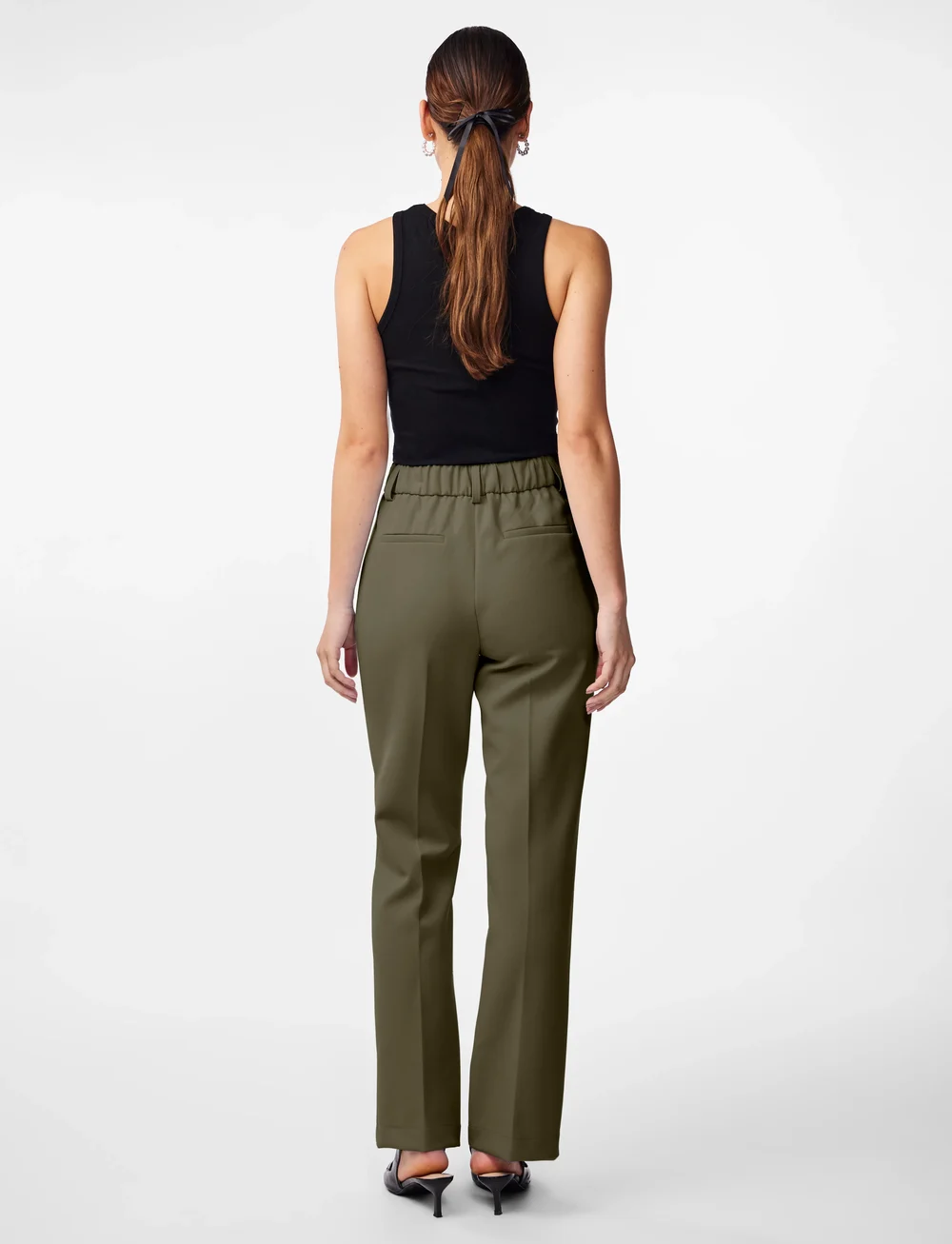 YAS - YASLIKKA HW PANTS S. NOOS - habitbukser - capers - 3