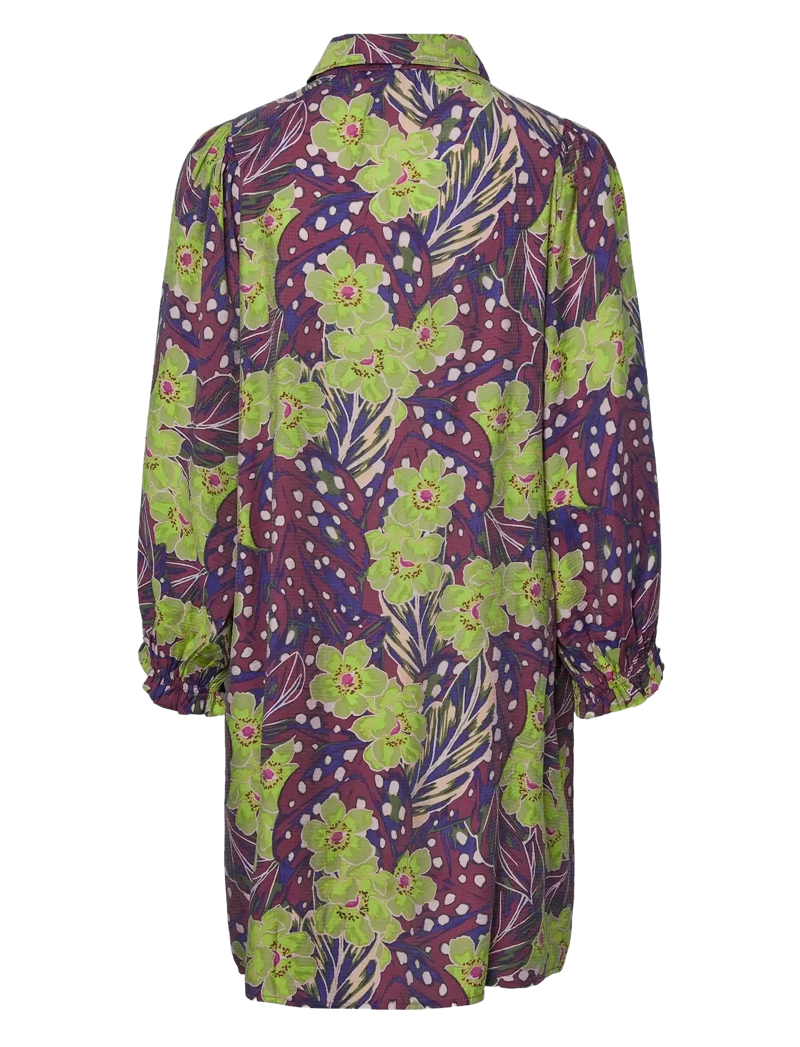 YAS - YASEMILI 7/8 SHIRT DRESS S. - hemdkleider - amaranth - 2