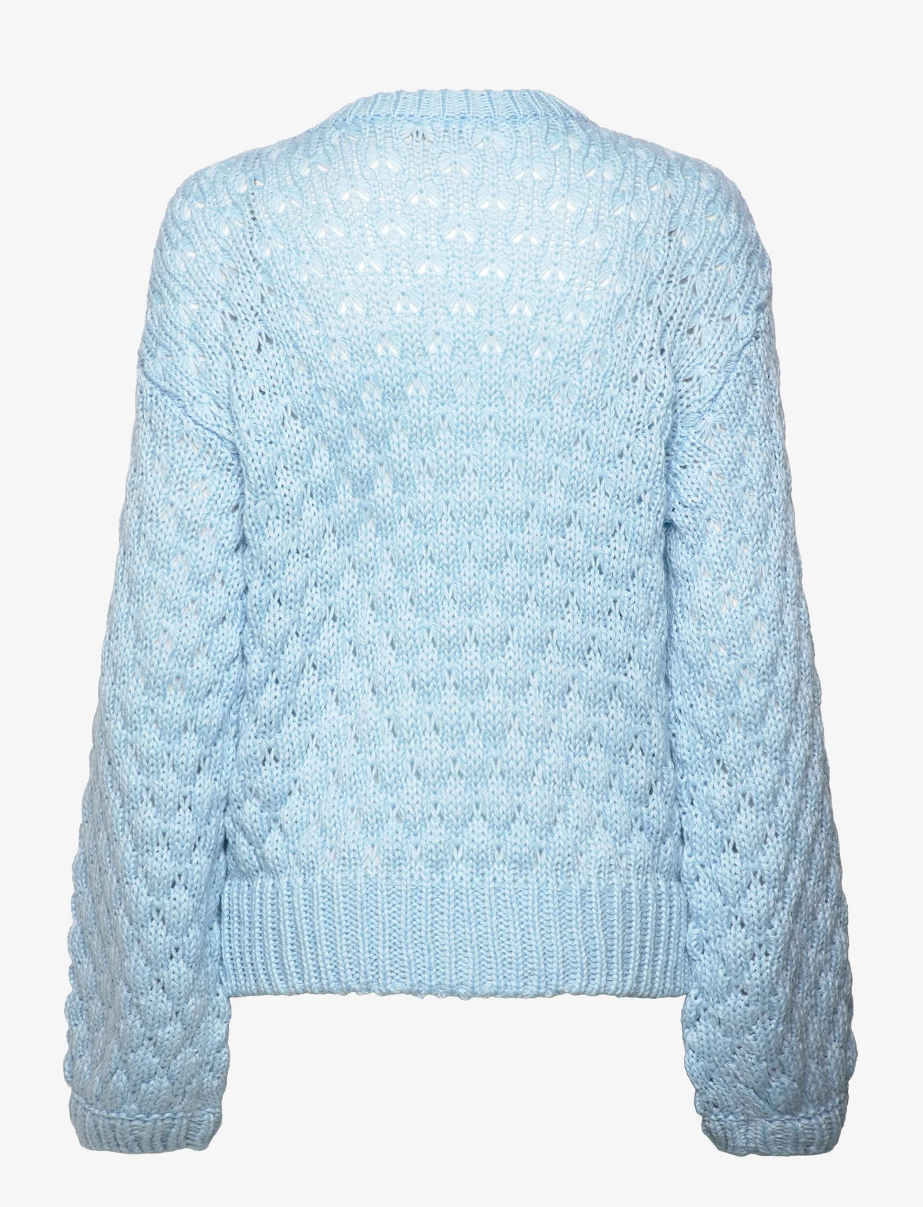 YAS - YASBUBBA LS KNIT PULLOVER S. NOOS - gensere - clear sky - 1