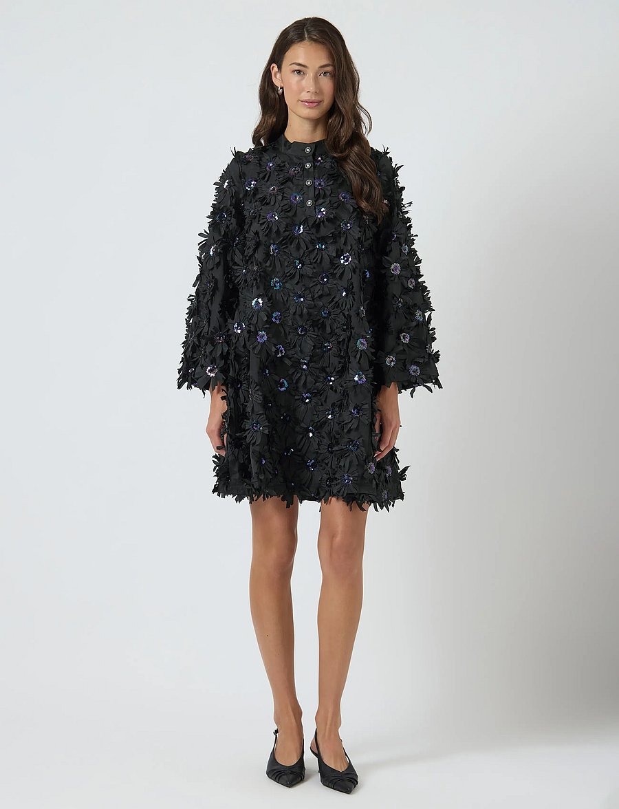 YAS - YASABELONE 7/8 SHORT DRESS - SHOW - robes de cocktail - black - 0