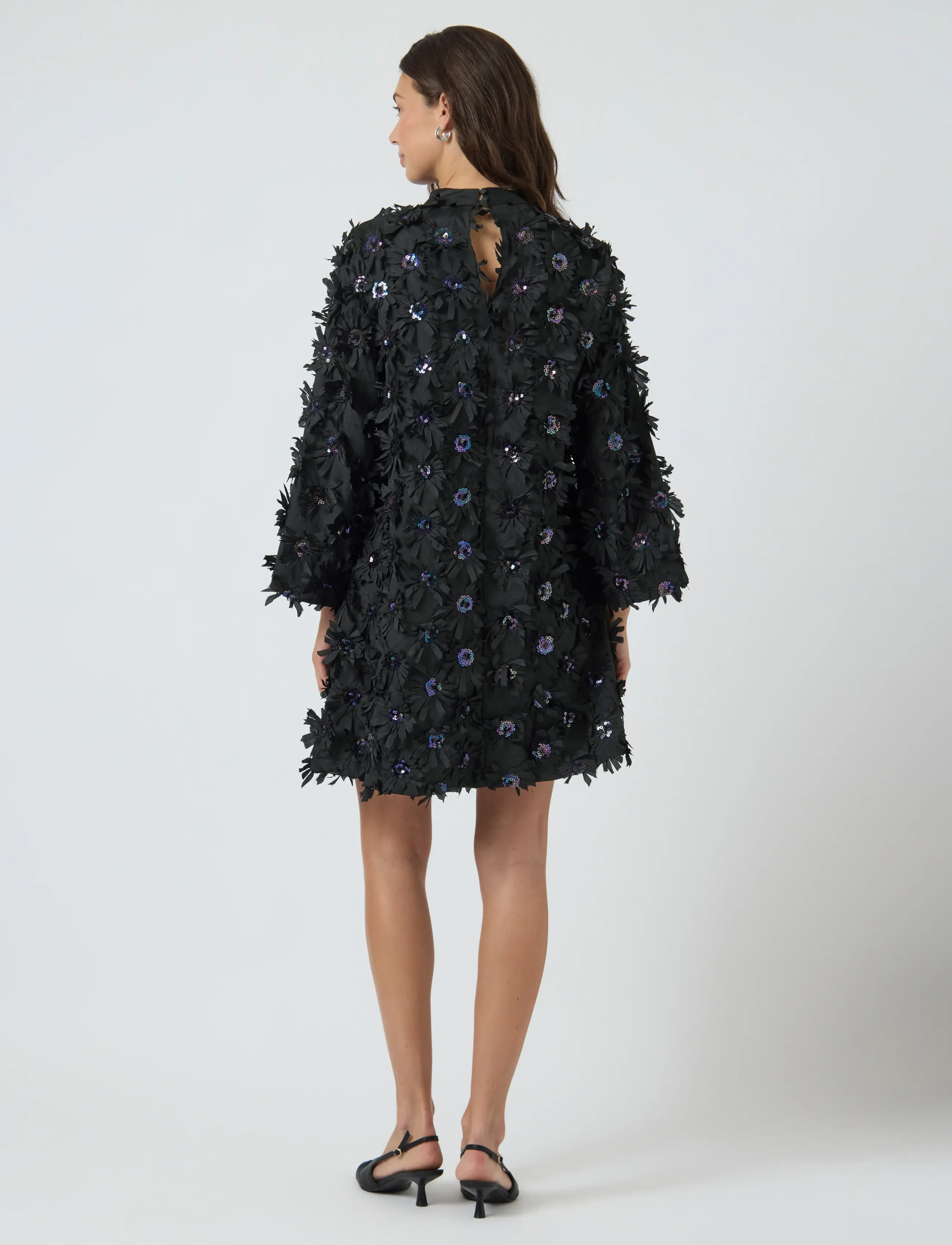 YAS - YASABELONE 7/8 SHORT DRESS - SHOW - robes de cocktail - black - 3