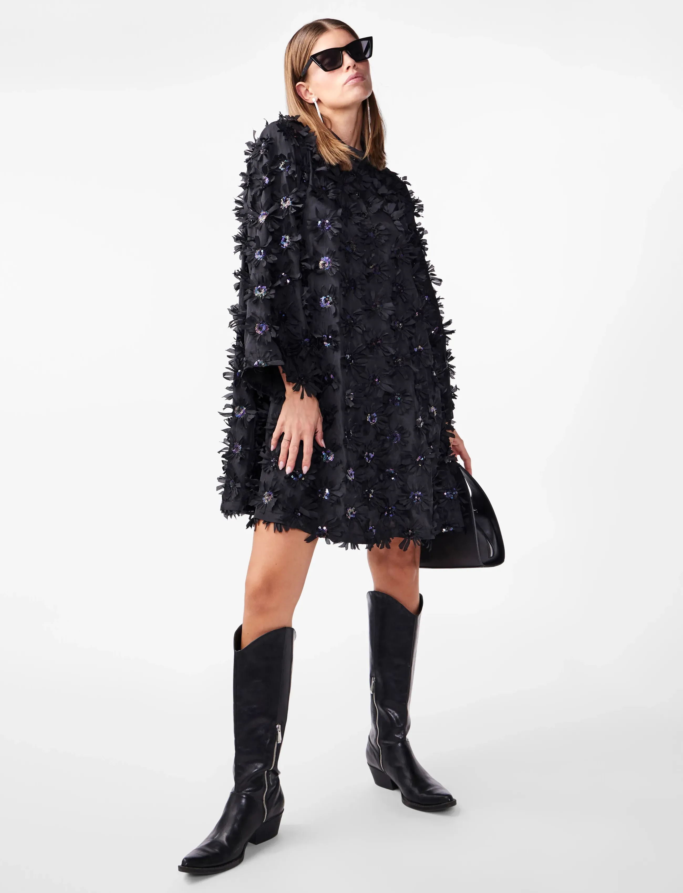 YAS - YASABELONE 7/8 SHORT DRESS - SHOW - robes de cocktail - black - 5