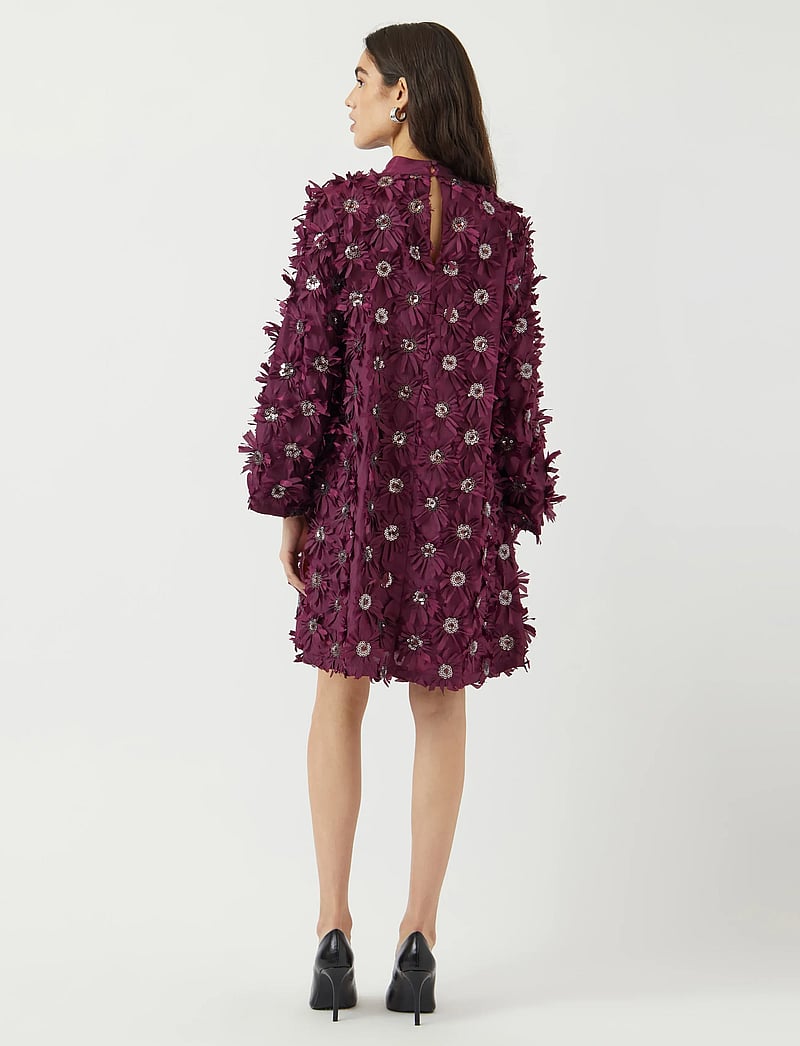 YAS - YASABELONE 7/8 SHORT DRESS - SHOW - cocktailkleider - port royale - 3