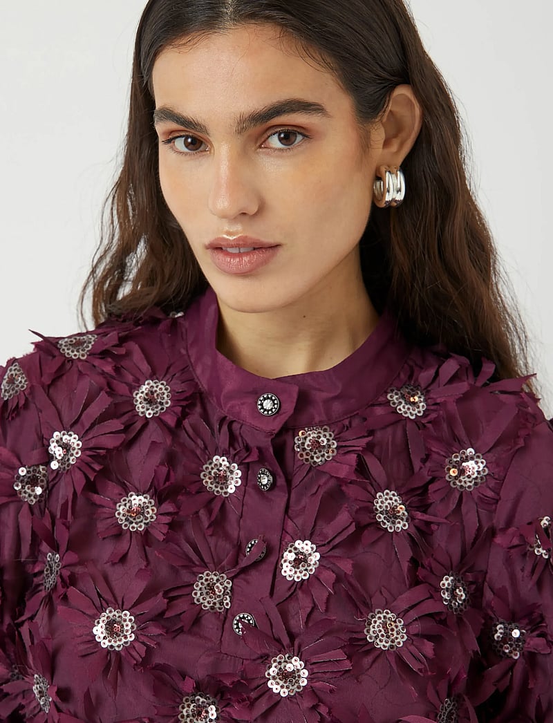 YAS - YASABELONE 7/8 SHORT DRESS - SHOW - cocktailkleider - port royale - 5