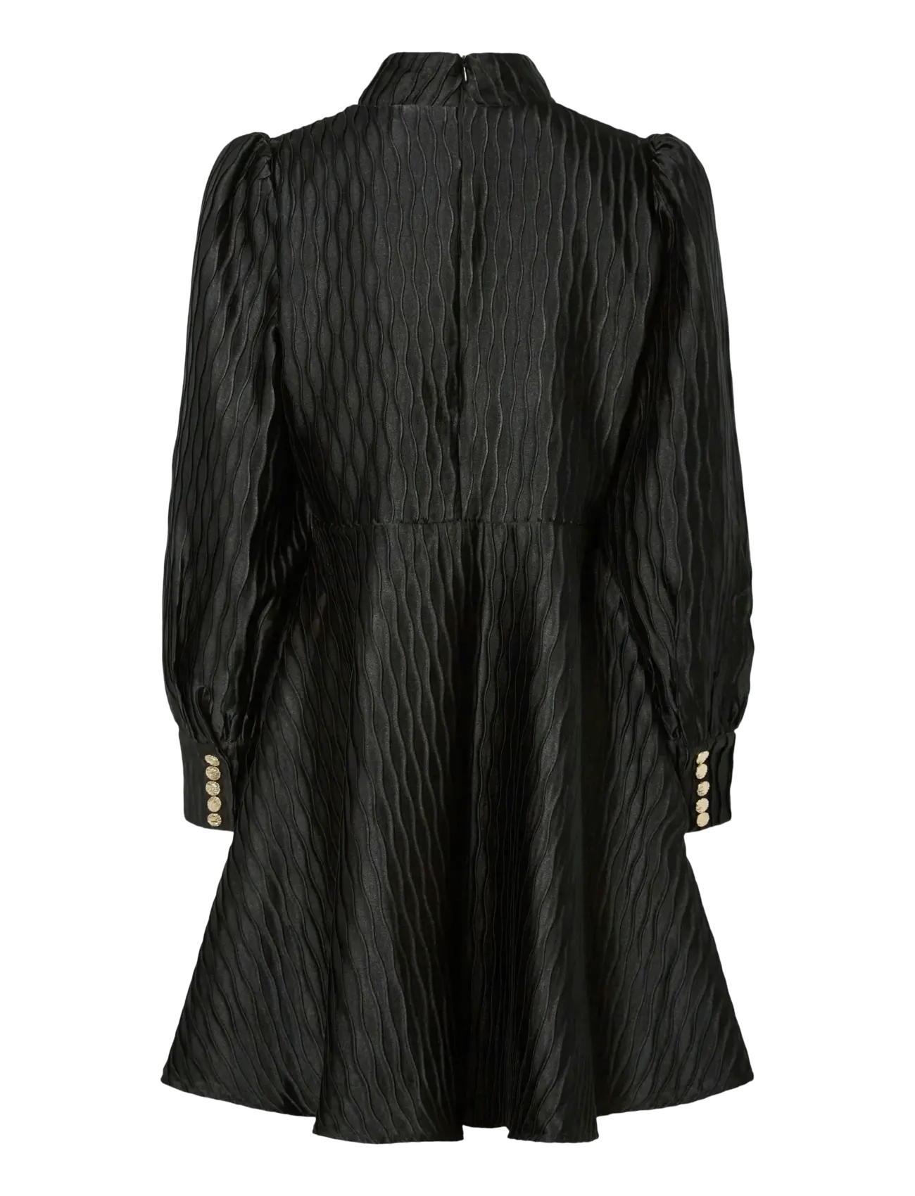 YAS - YASRIPPLE LS DRESS S. NOOS - proginės suknelės - black - 2