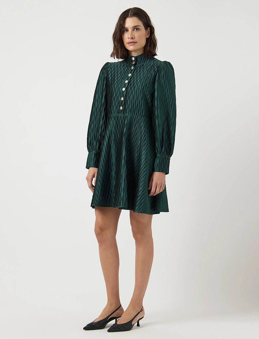 YAS - YASRIPPLE LS DRESS S. NOOS - pidulikud kleidid - ponderosa pine - 4