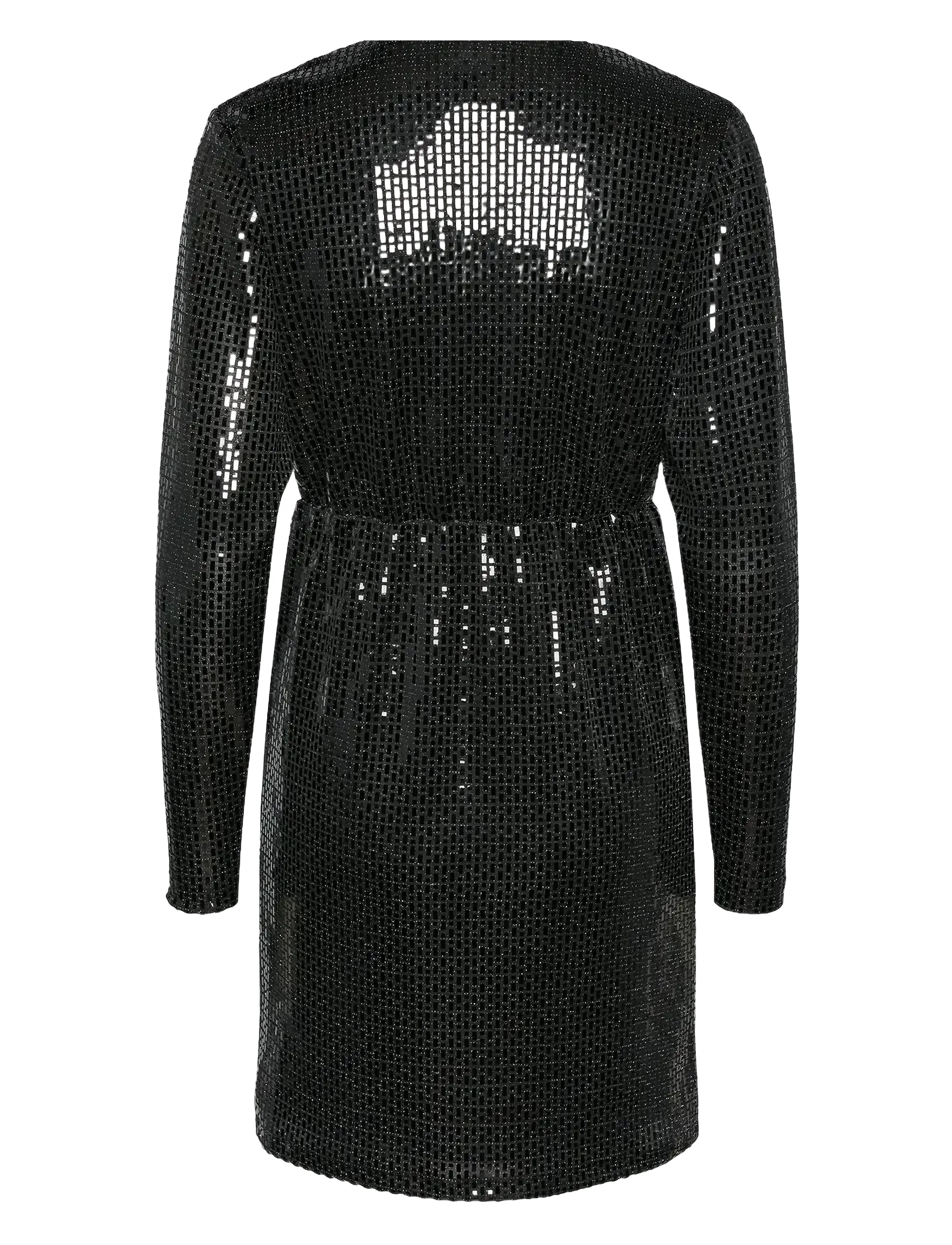 YAS - YASDARKNESS LS DRESS - SHOW - festtøj til outletpriser - black - 2