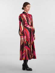YAS - YASFIGANA LS LONG SHIRT DRESS S. - midi-kleider - rose violet - 2