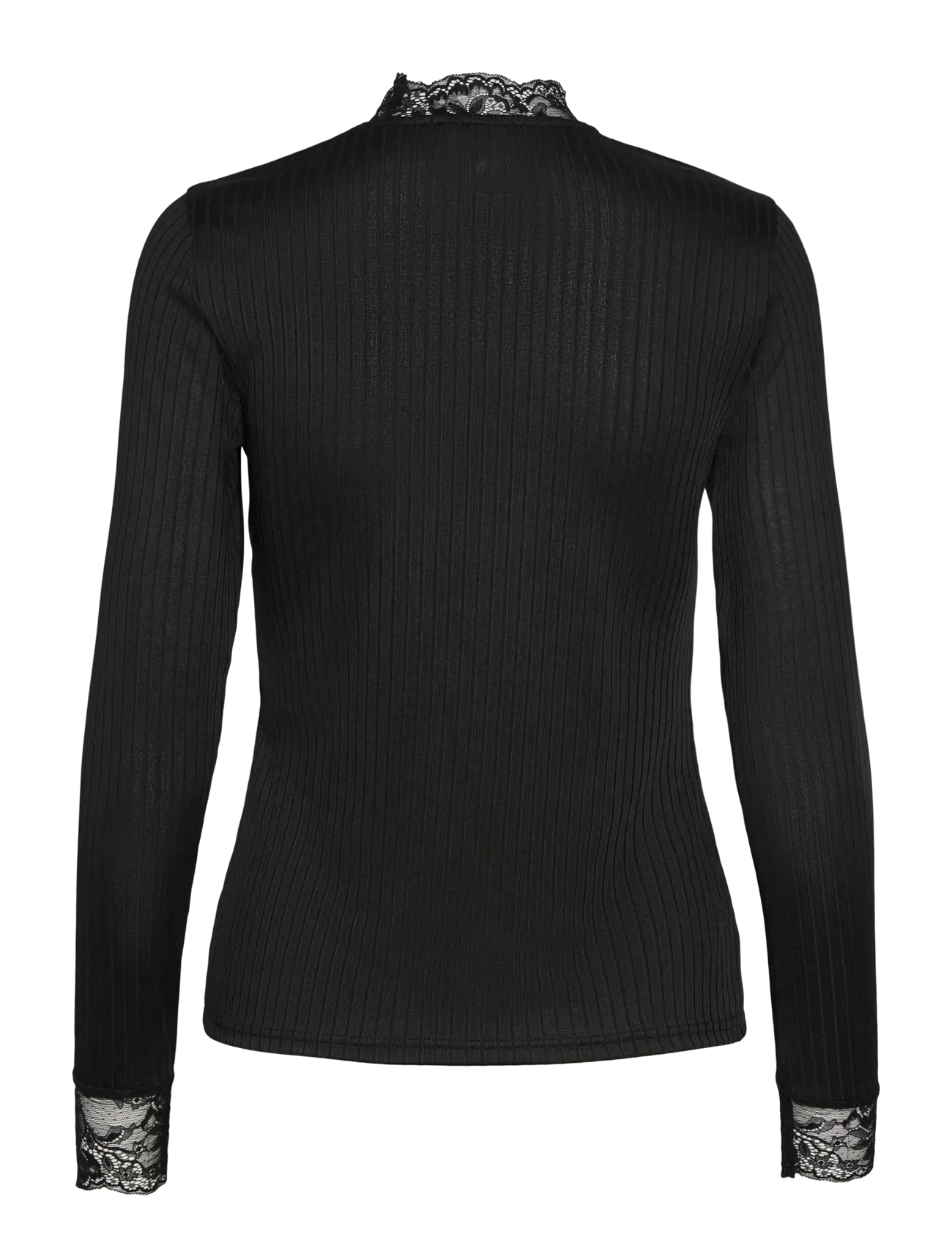 YAS - YASBLACE LS TOP S. NOOS - laveste priser - black - 2