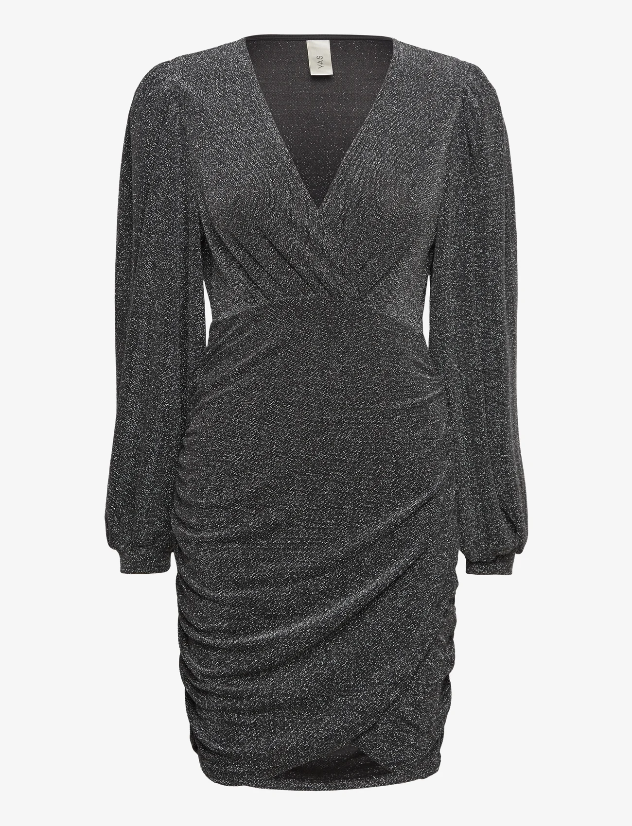 YAS - YASTIKKA LS GLITTER DRESS - SHOW - feestelijke kleding voor outlet-prijzen - black - 0