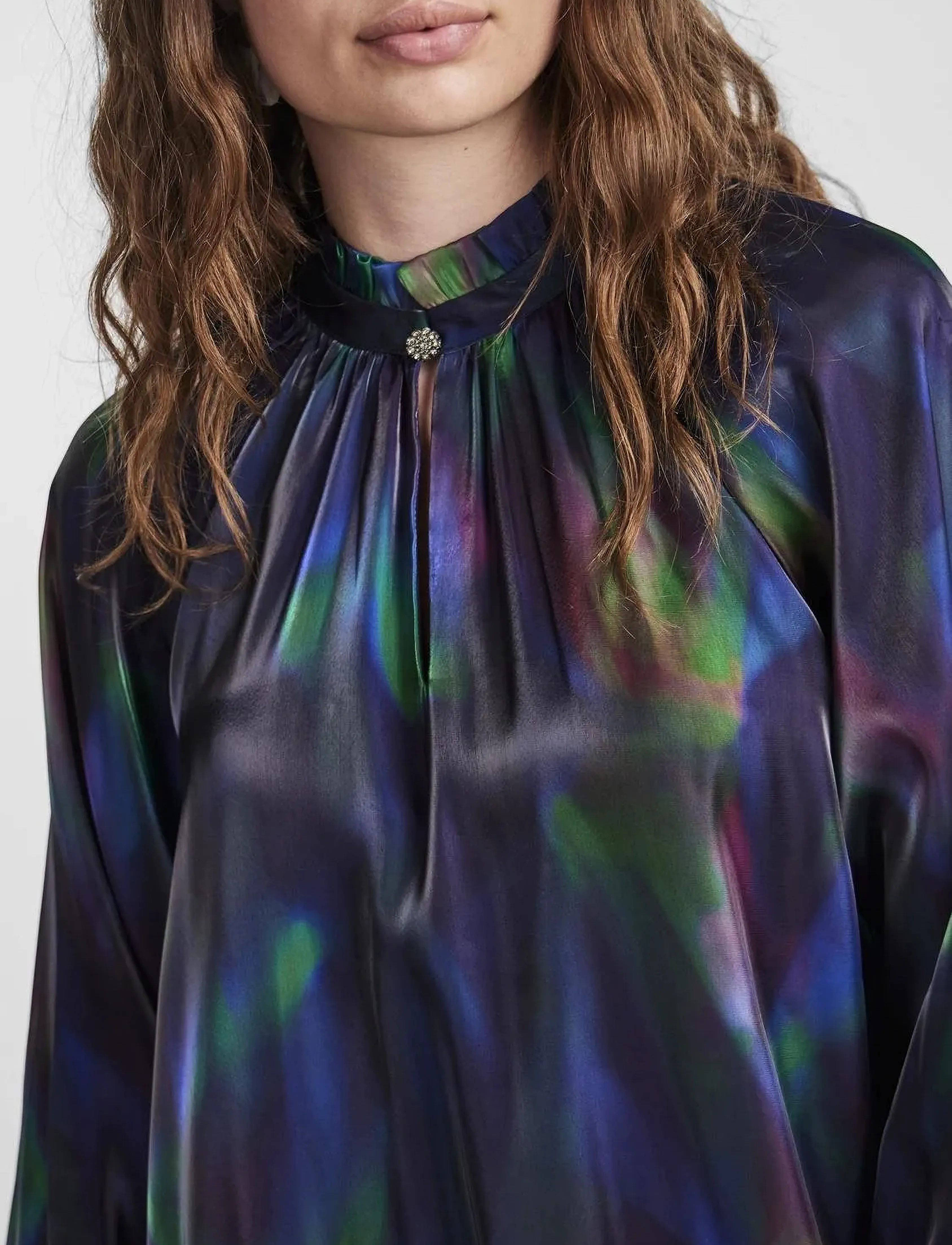 YAS - YASAURORA LS DRESS - SHOW - festkjoler - black - 5