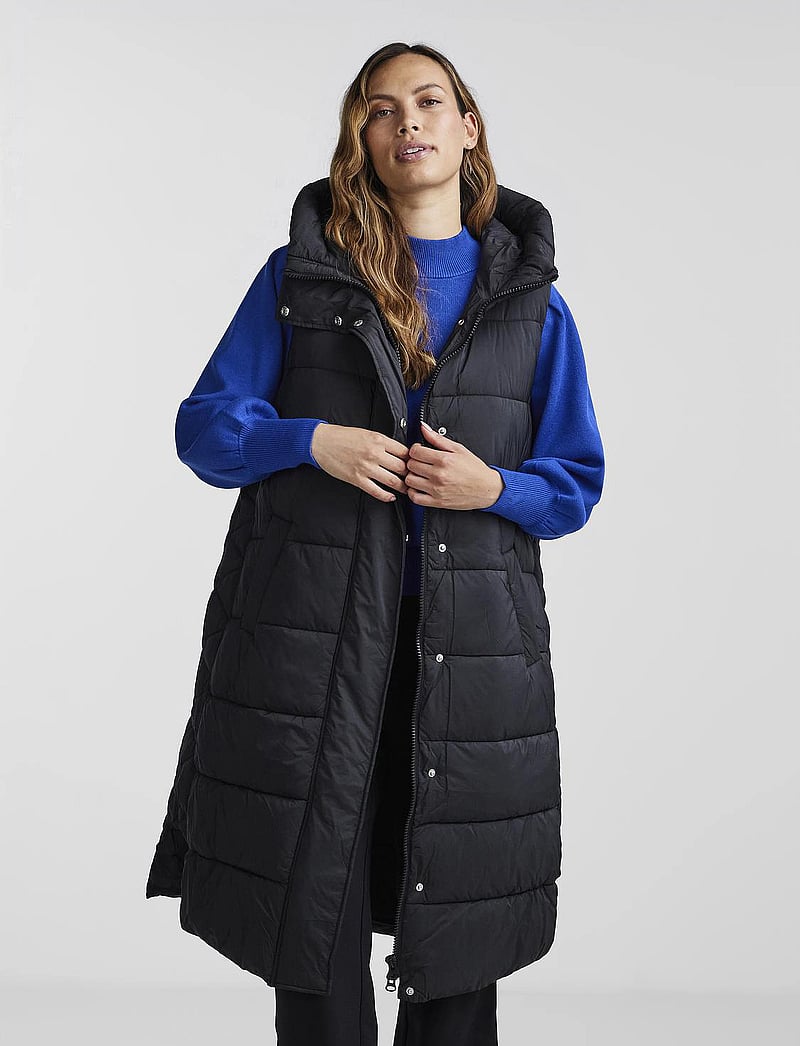 YAS - YASLIRO PADDED VEST S. NOOS - sügisjakid - black - 0