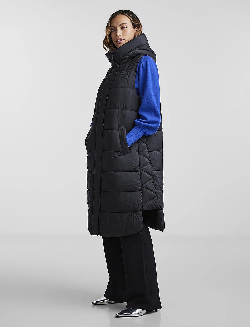 YAS - YASLIRO PADDED VEST S. NOOS - sügisjakid - black - 5