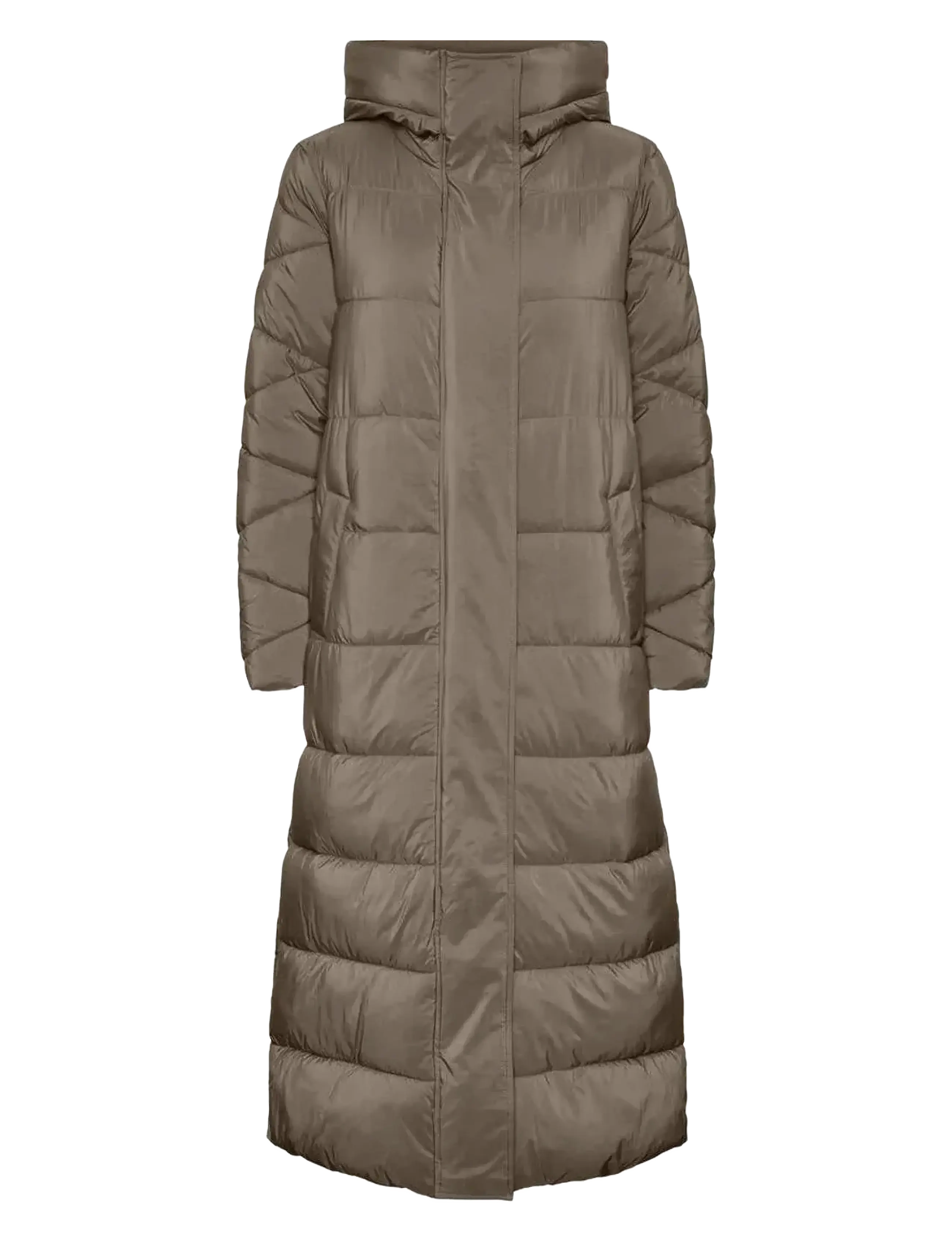 YAS Yasliro Long Gefüttert Mantel Beige - S - Damen