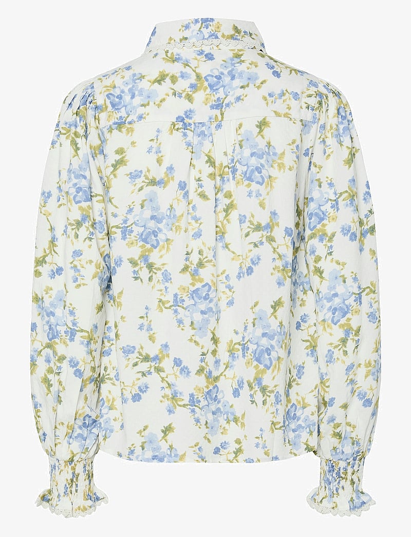 YAS - YASTILERA LS SHIRT S. NOOS - långärmade skjortor - star white - 1