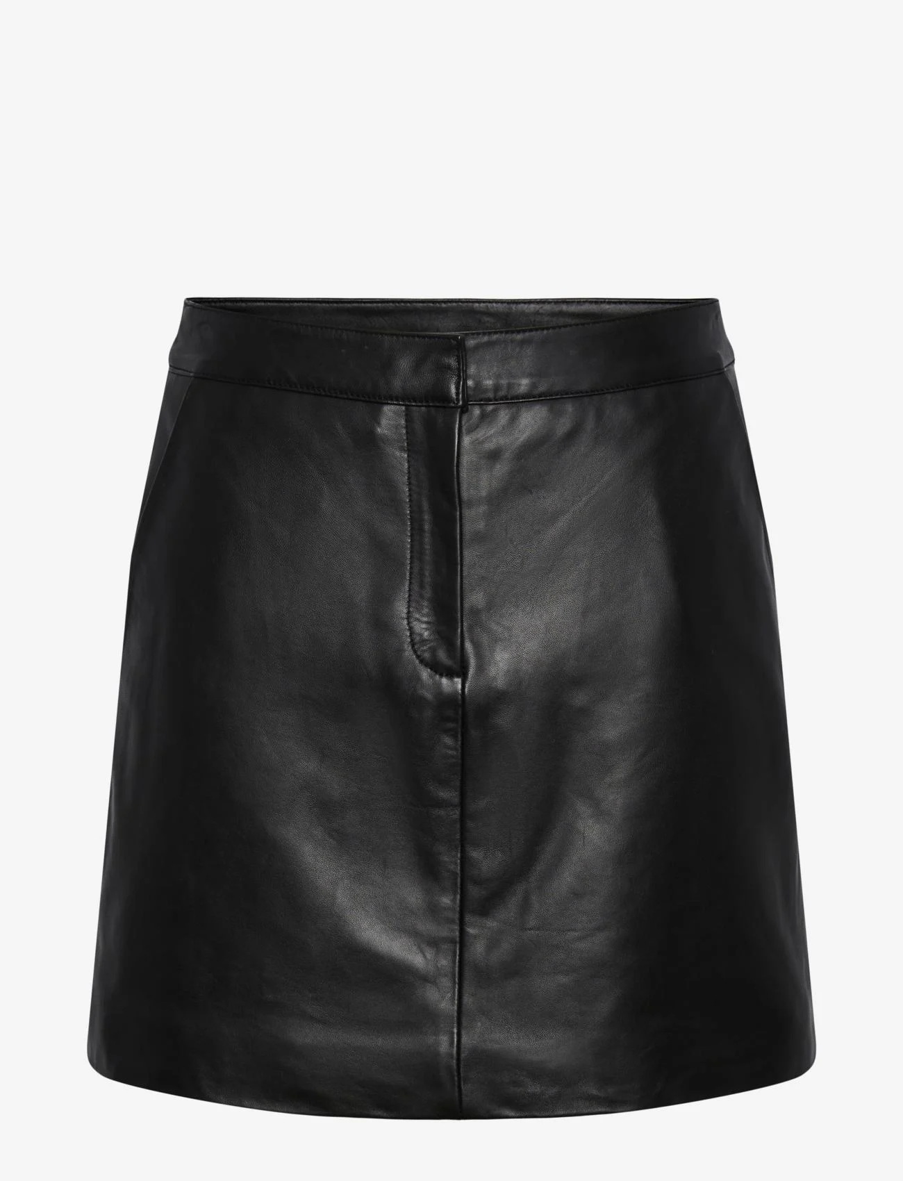 YAS - YASLYMA HMW LEATHER SKIRT NOOS - nederdele i læder - black - 0