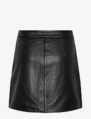 YAS - YASLYMA HMW LEATHER SKIRT NOOS - leather skirts - black - 1