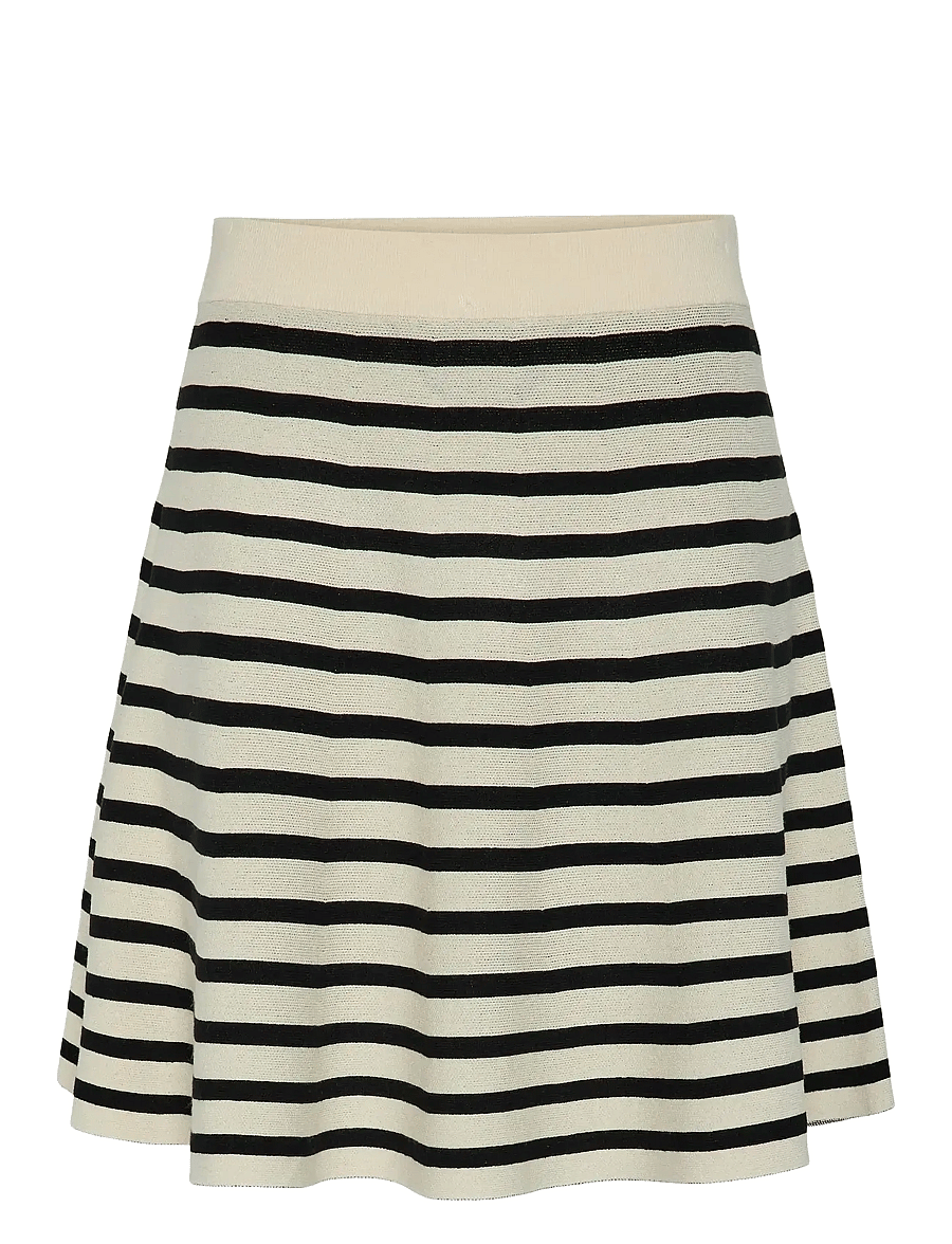 YAS - YASFONNY HW KNIT SKIRT S. NOOS - strikkede nederdele - birch - 1