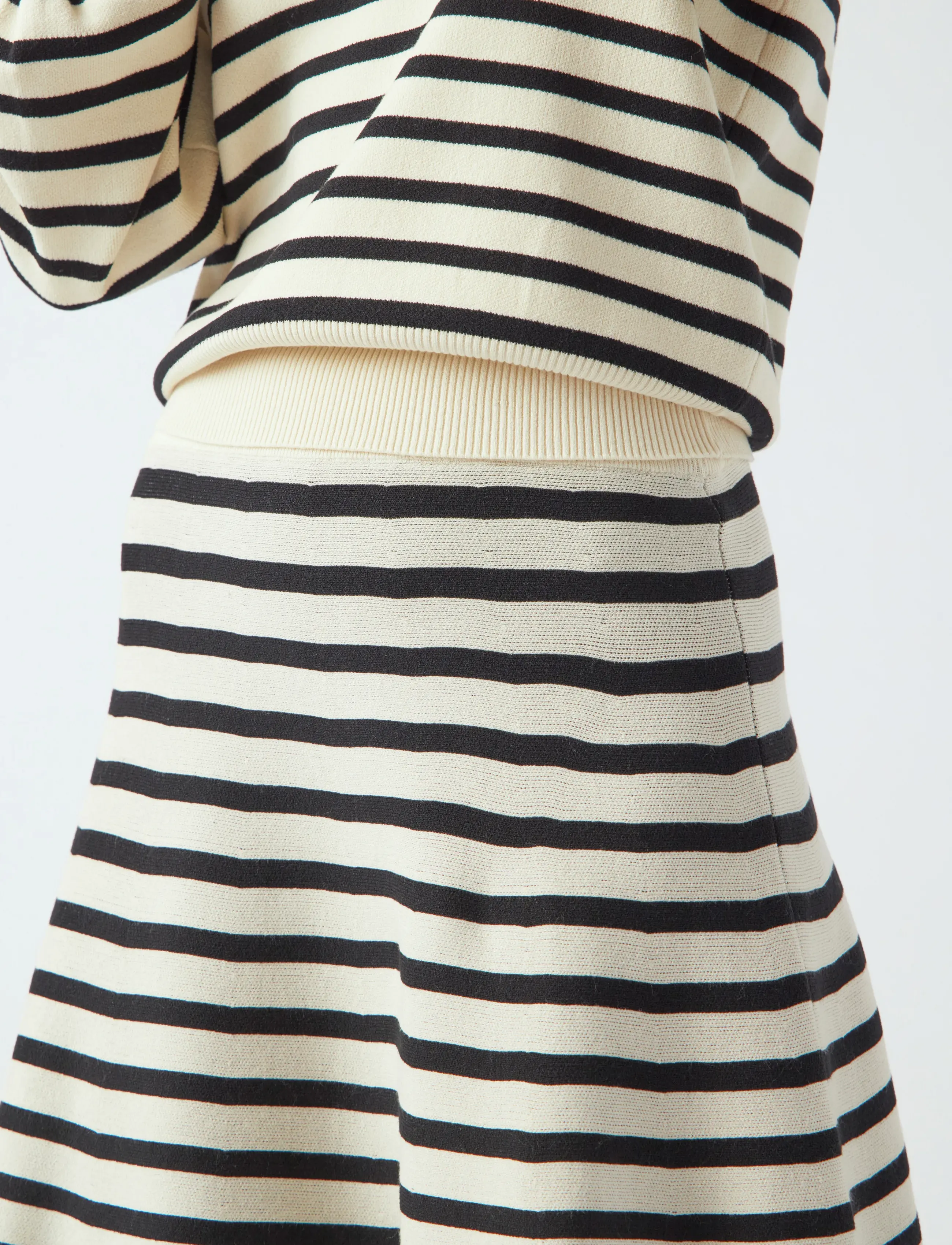 YAS - YASFONNY HW KNIT SKIRT S. NOOS - stickade kjolar - birch - 5