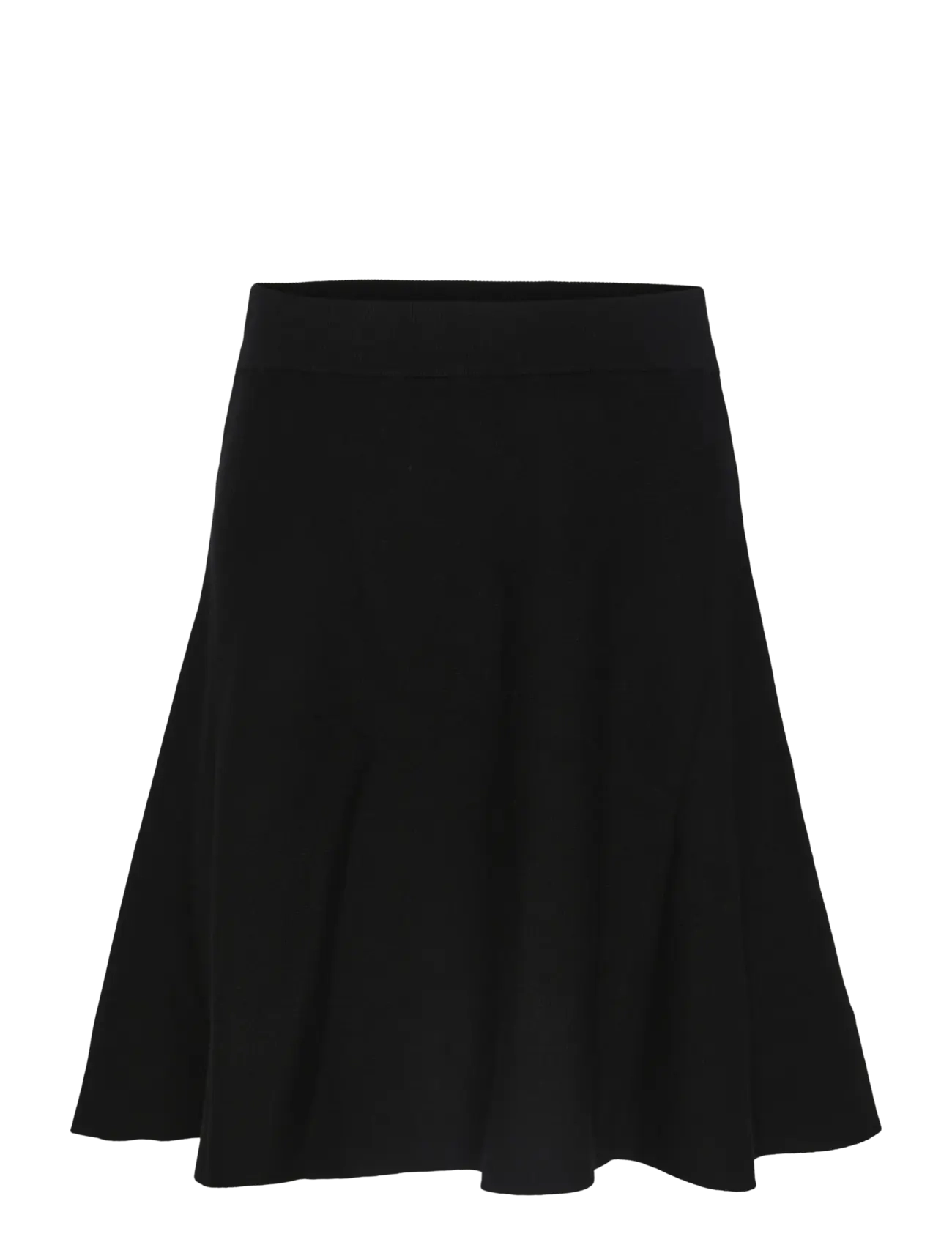 YASFONNY HW KNIT SKIRT S. NOOS - BLACK