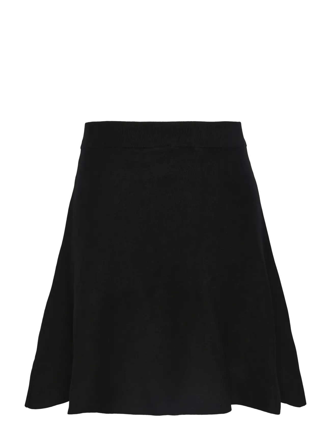 YAS - YASFONNY HW KNIT SKIRT S. NOOS - strikkede nederdele - black - 2