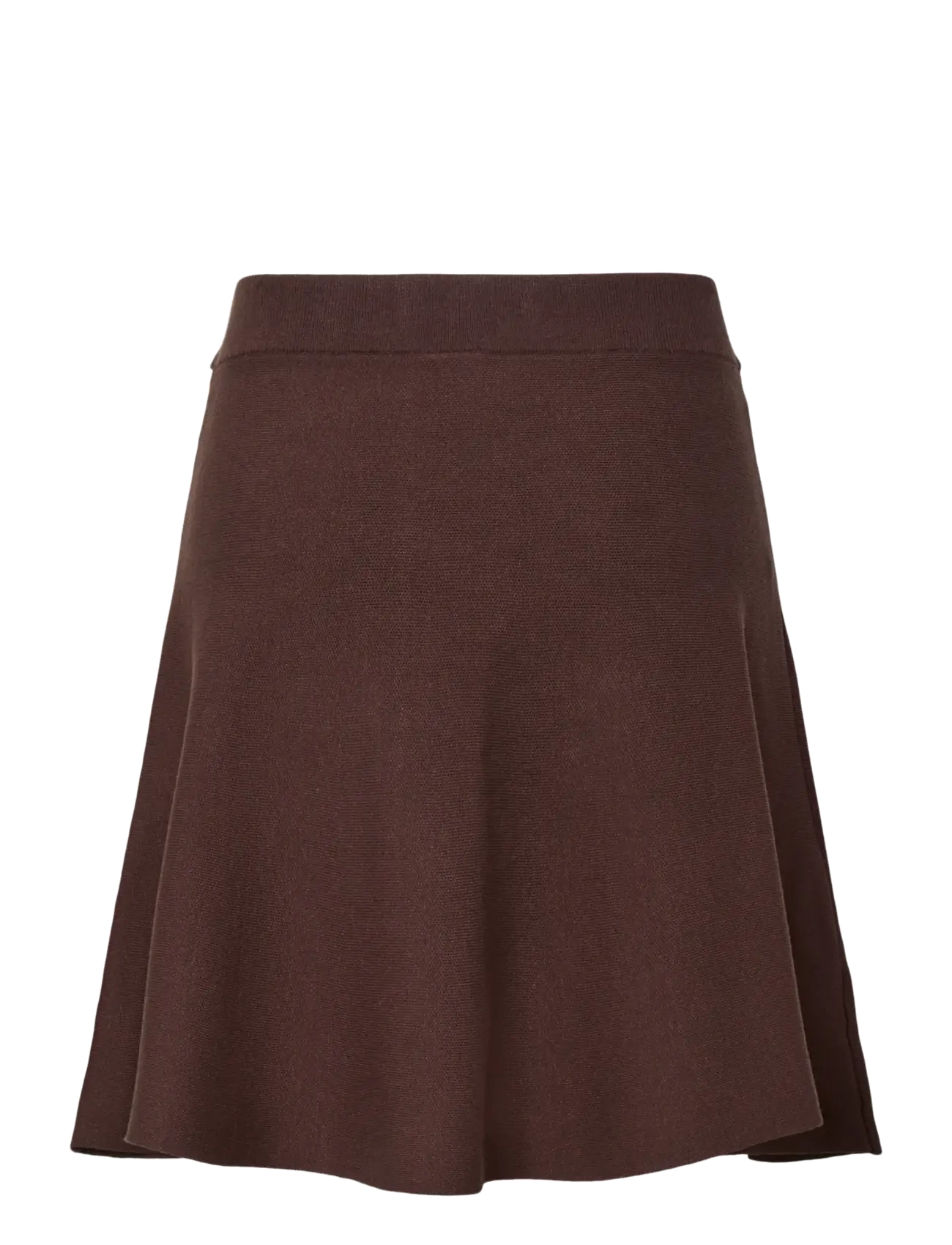YAS - YASFONNY HW KNIT SKIRT S. NOOS - stickade kjolar - chocolate brown - 2