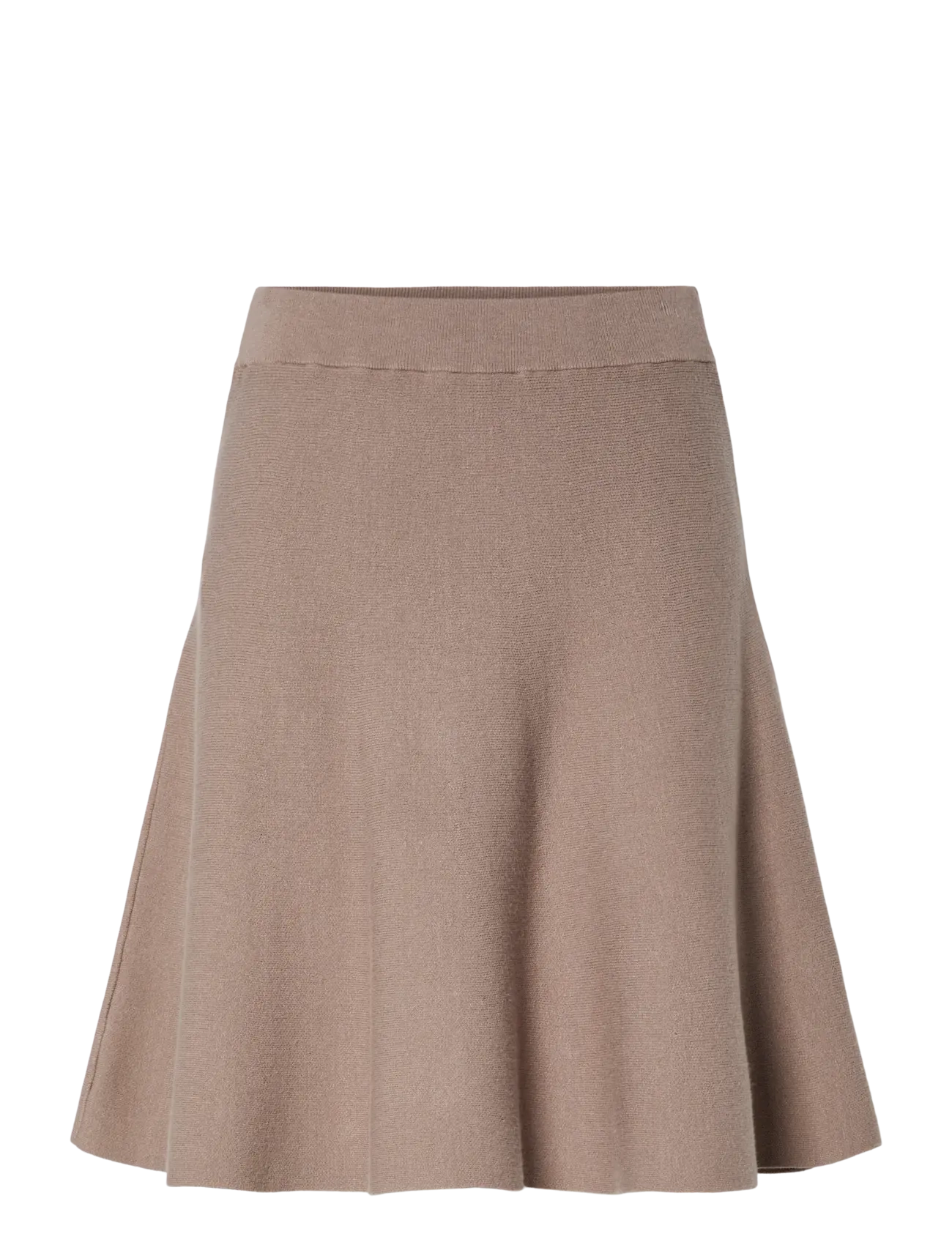 YAS Yasfonny Hw Knit Rock S. Noos Beige - XS - Damen
