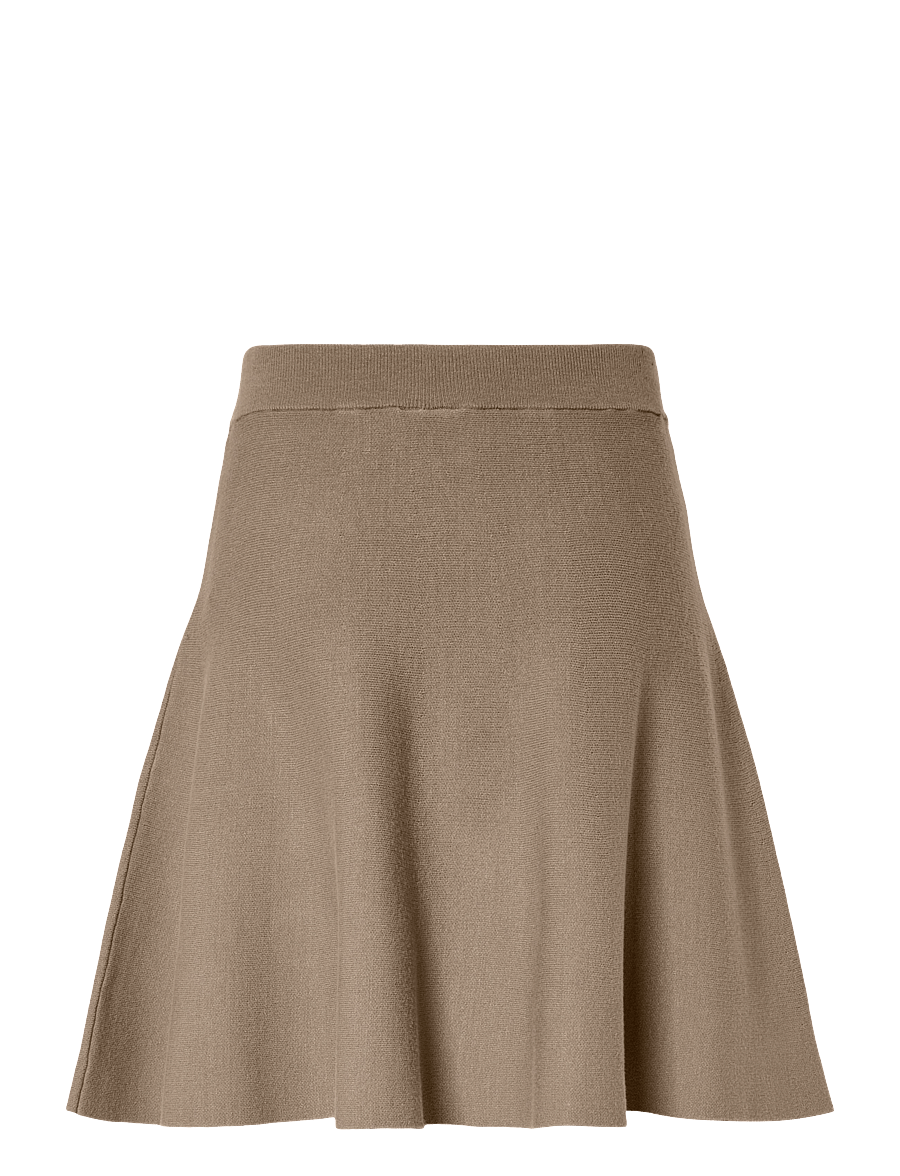YAS - YASFONNY HW KNIT SKIRT S. NOOS - kootud seelikud - fungi - 2