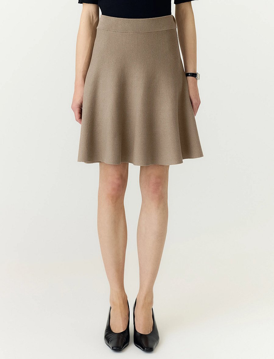 YAS - YASFONNY HW KNIT SKIRT S. NOOS - strickröcke - fungi - 0