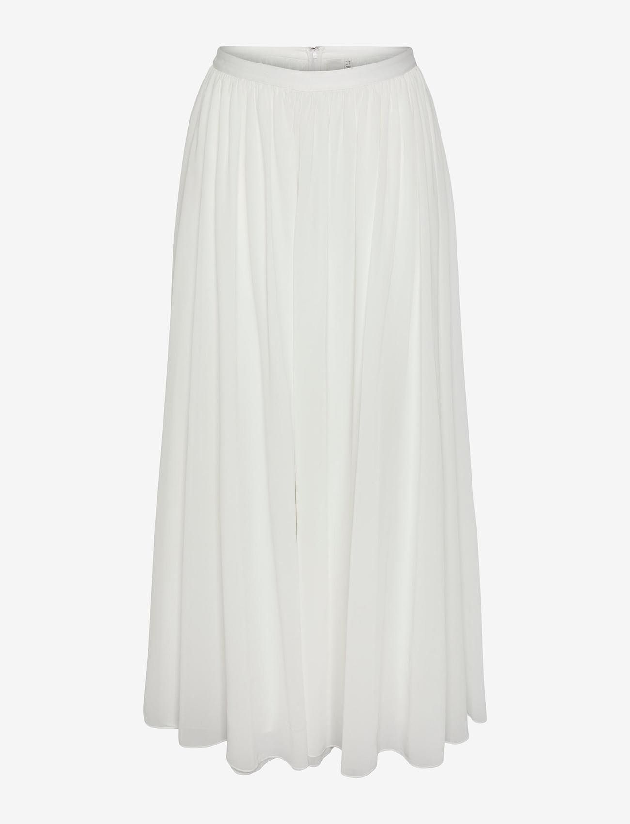 YAS - YASMISTRA HW MAXI SKIRT S. - CELEB - maxikjolar - star white - 0