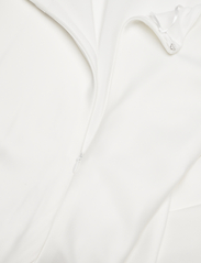 YAS - YASDOTTEA STRAP VNECK MAXI TRAIN DRESS S - sukienki na ramiączkach - star white - 2