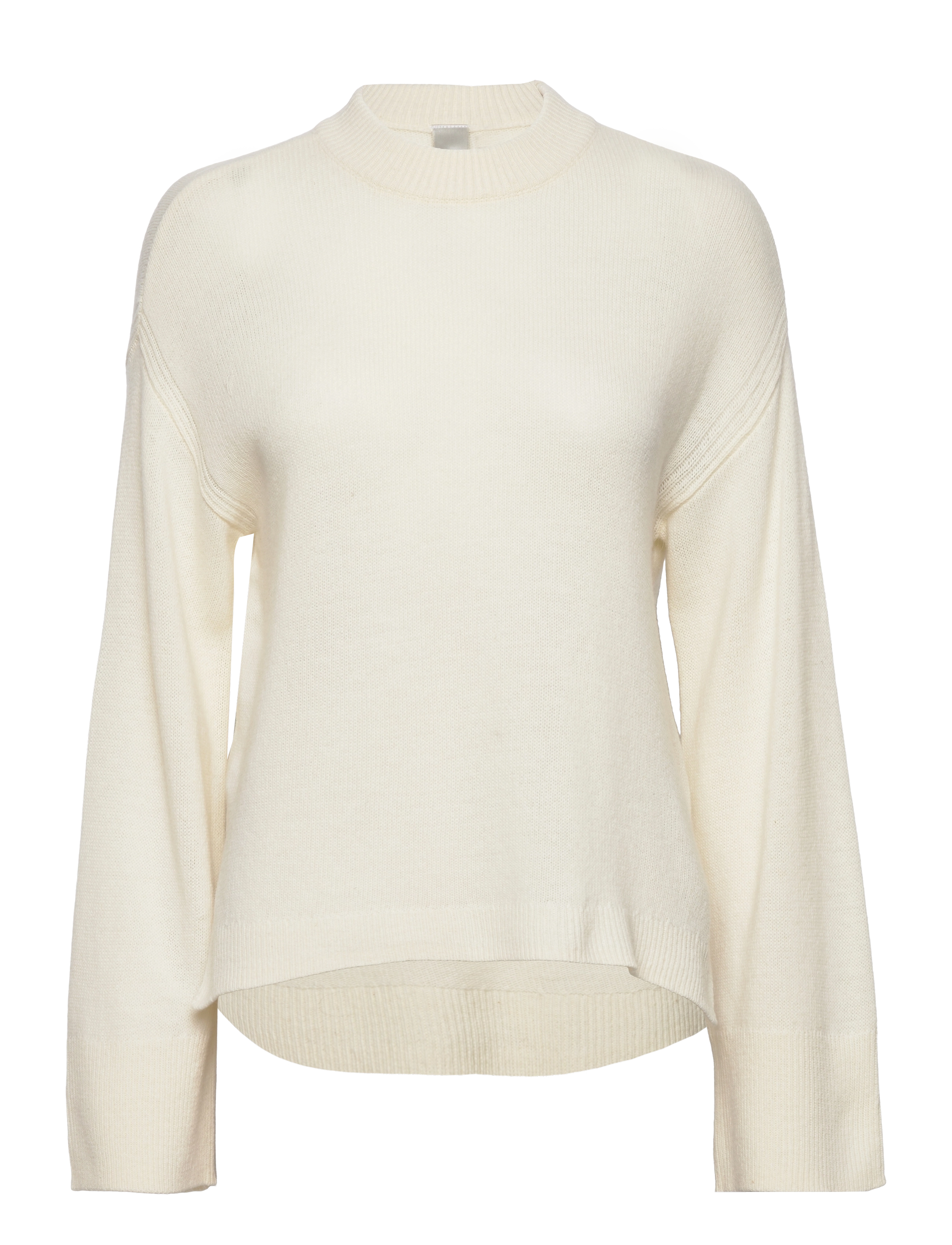 YAS YASFRIDO LS WIDE KNIT PULLOVER NOOS - Tøj - BIRCH / cream