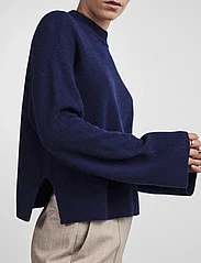 YAS - YASFRIDO LS WIDE KNIT PULLOVER S. NOOS - pullover - night sky - 7