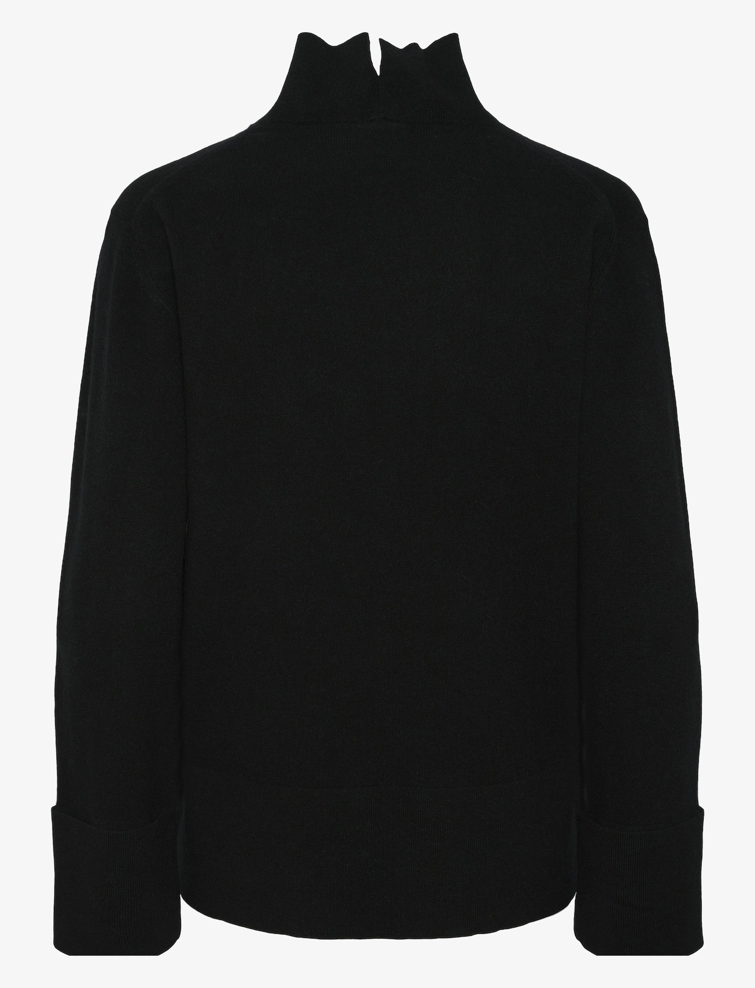 YAS - YASEMILIE HIGHNECK KNIT PULLOVER S. NOOS - neulepuserot - black - 2