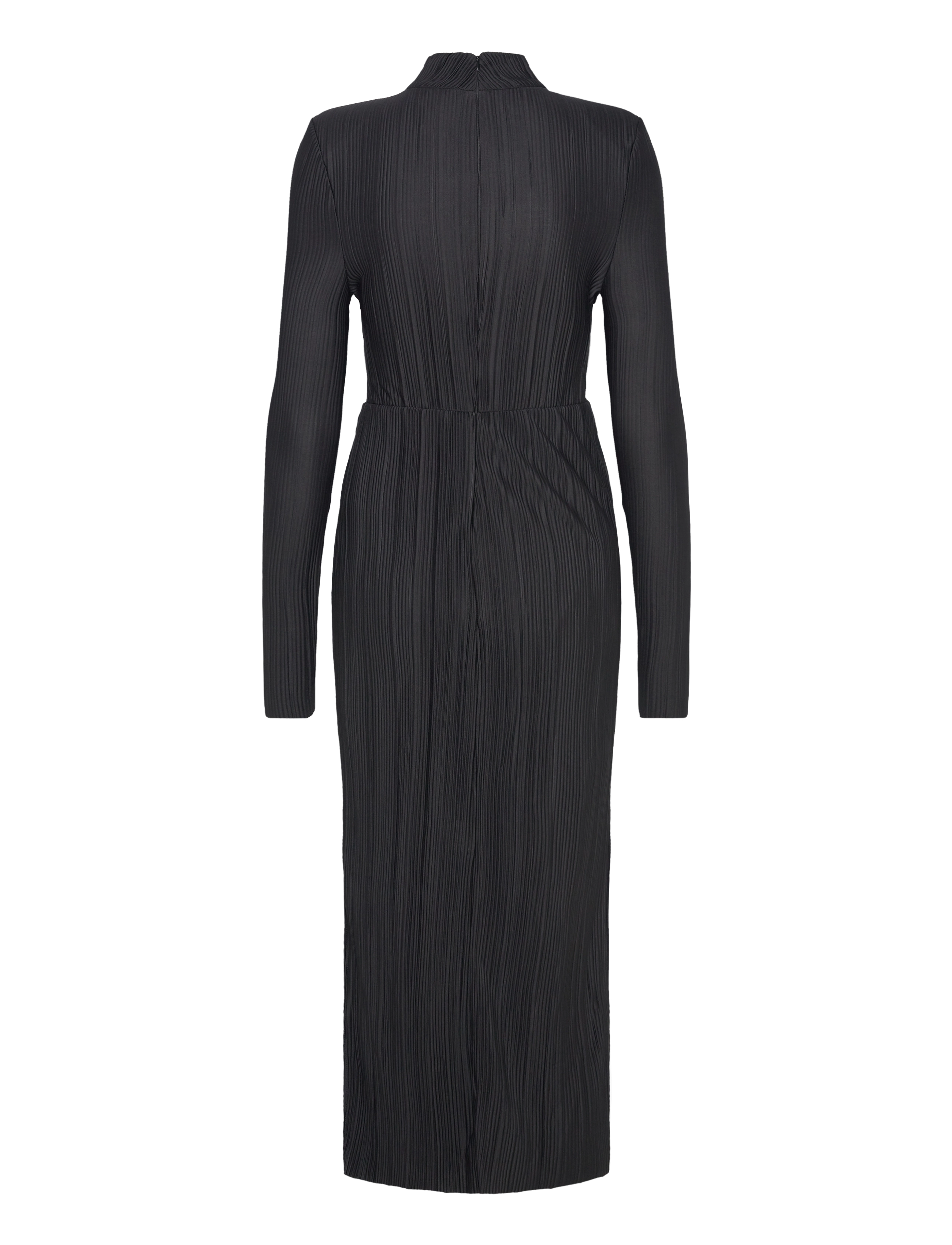 YAS - YASOLINDA HIGH NECK LS LONG DRESS S. - festmode zu outlet-preisen - black - 2
