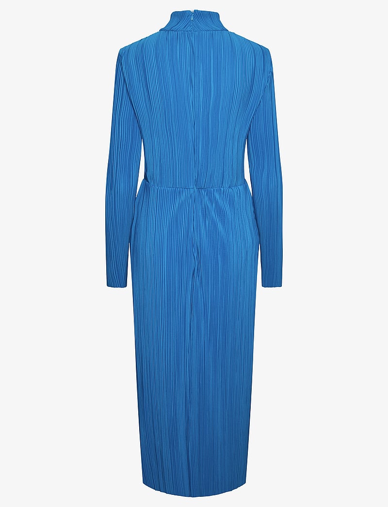 YAS - YASOLINDA HIGH NECK LS LONG DRESS S. - festkjoler - methyl blue - 2