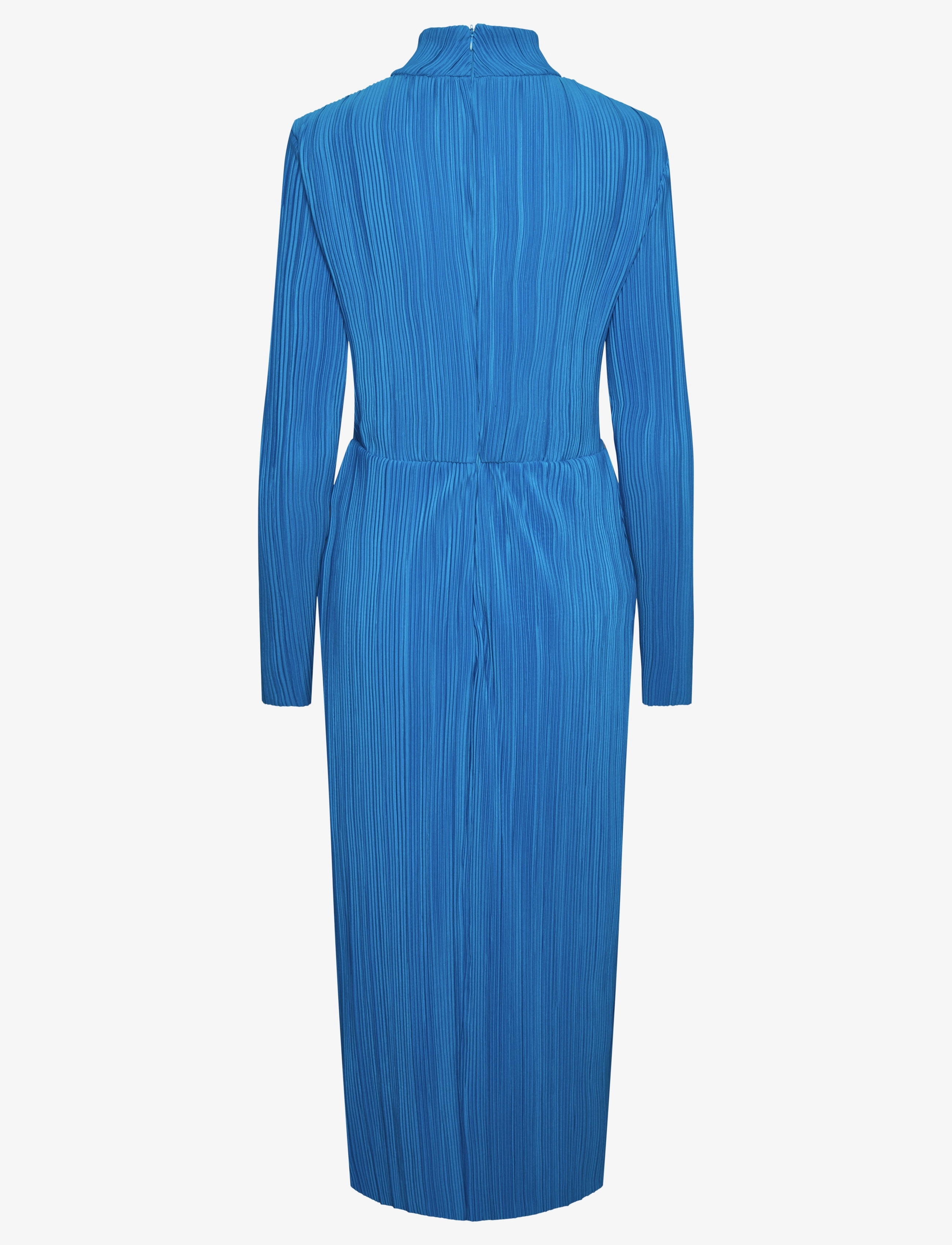YAS - YASOLINDA HIGH NECK LS LONG DRESS S. - festmode zu outlet-preisen - methyl blue - 3