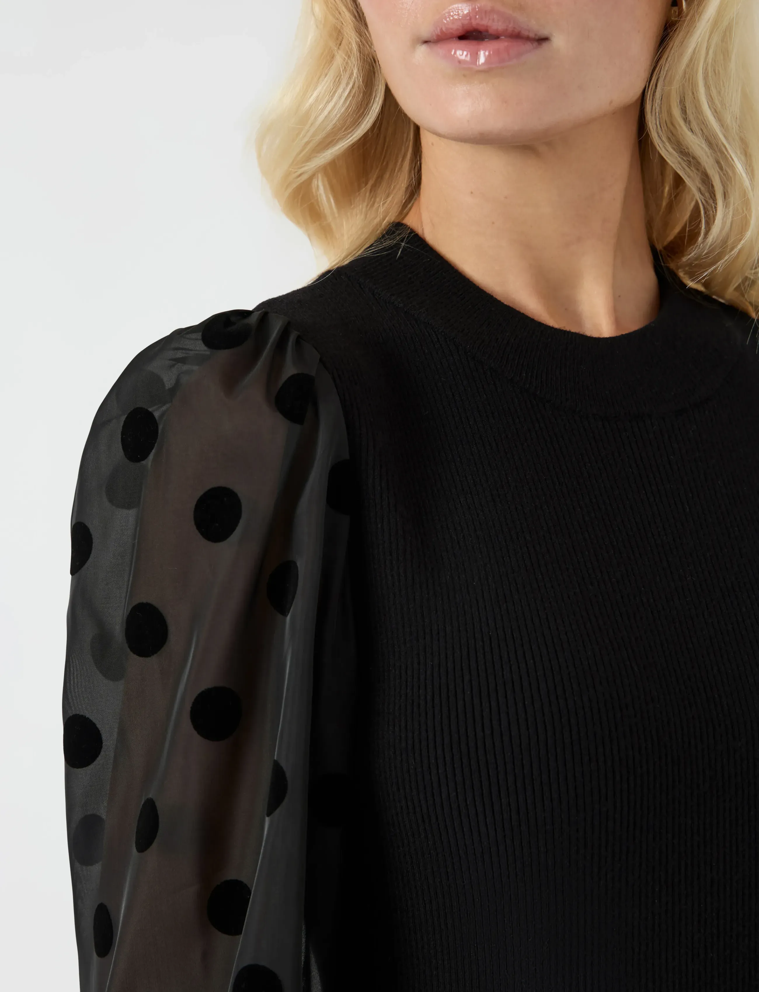 YAS Yasdotme Ls Knit Dress S. Noos stickade klänningar dam – bild 5