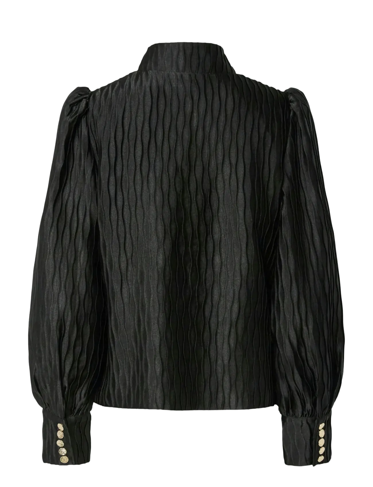 YAS - YASRIPPLE LS SHIRT S. NOOS - langærmede bluser - black - 2
